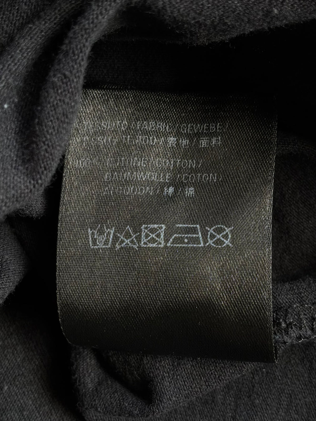 Balenciaga Interlock Logo Black Tee
