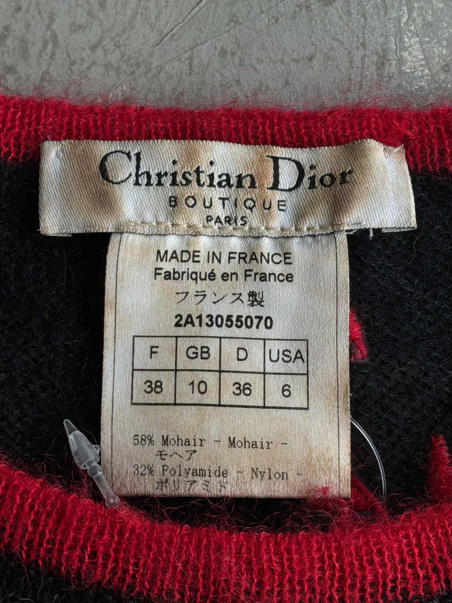 Dior ‘1947’ Galliano Era Knit Top