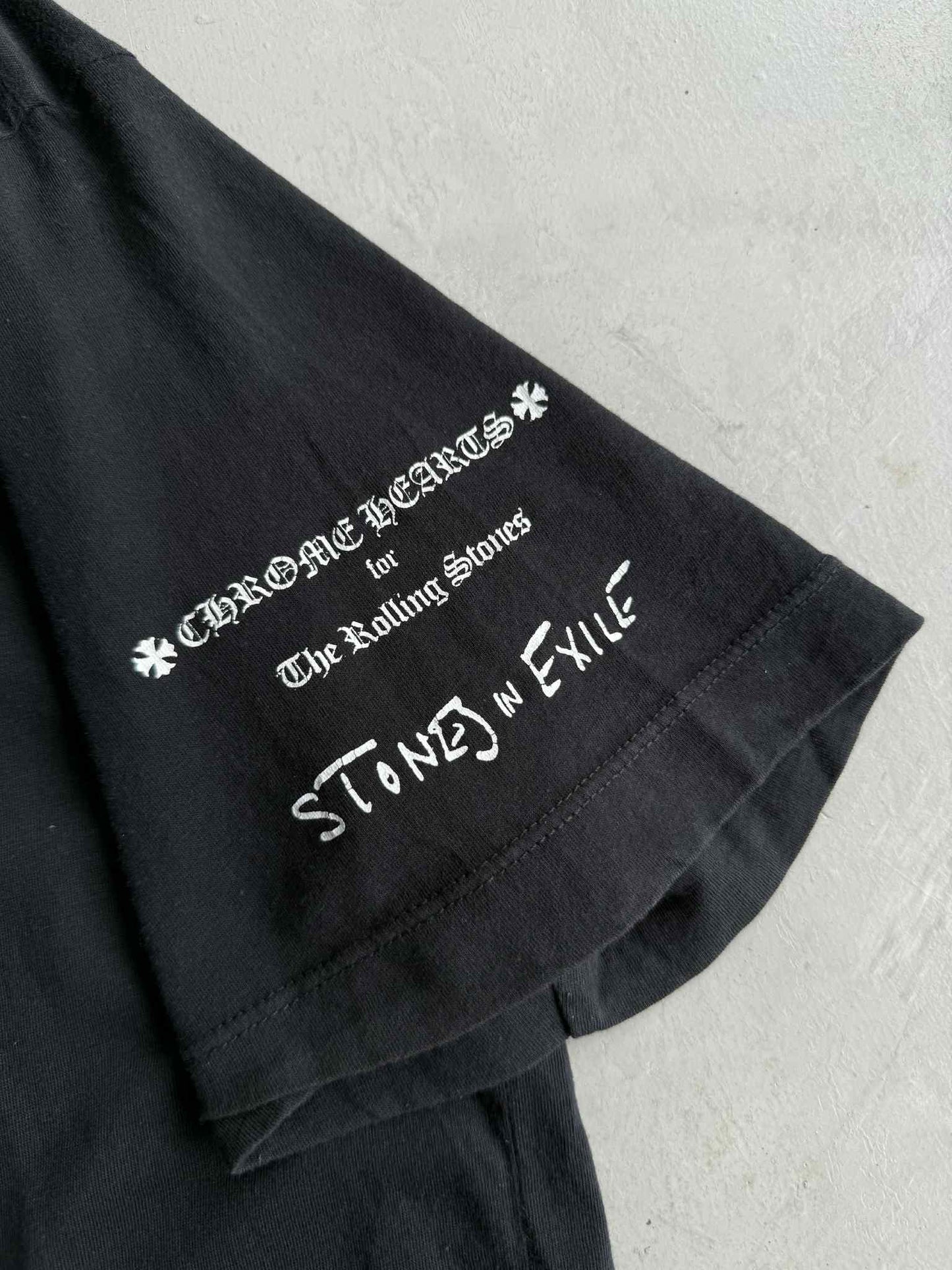 Chrome Hearts x Rolling Stones "In Exile" T-Shirt