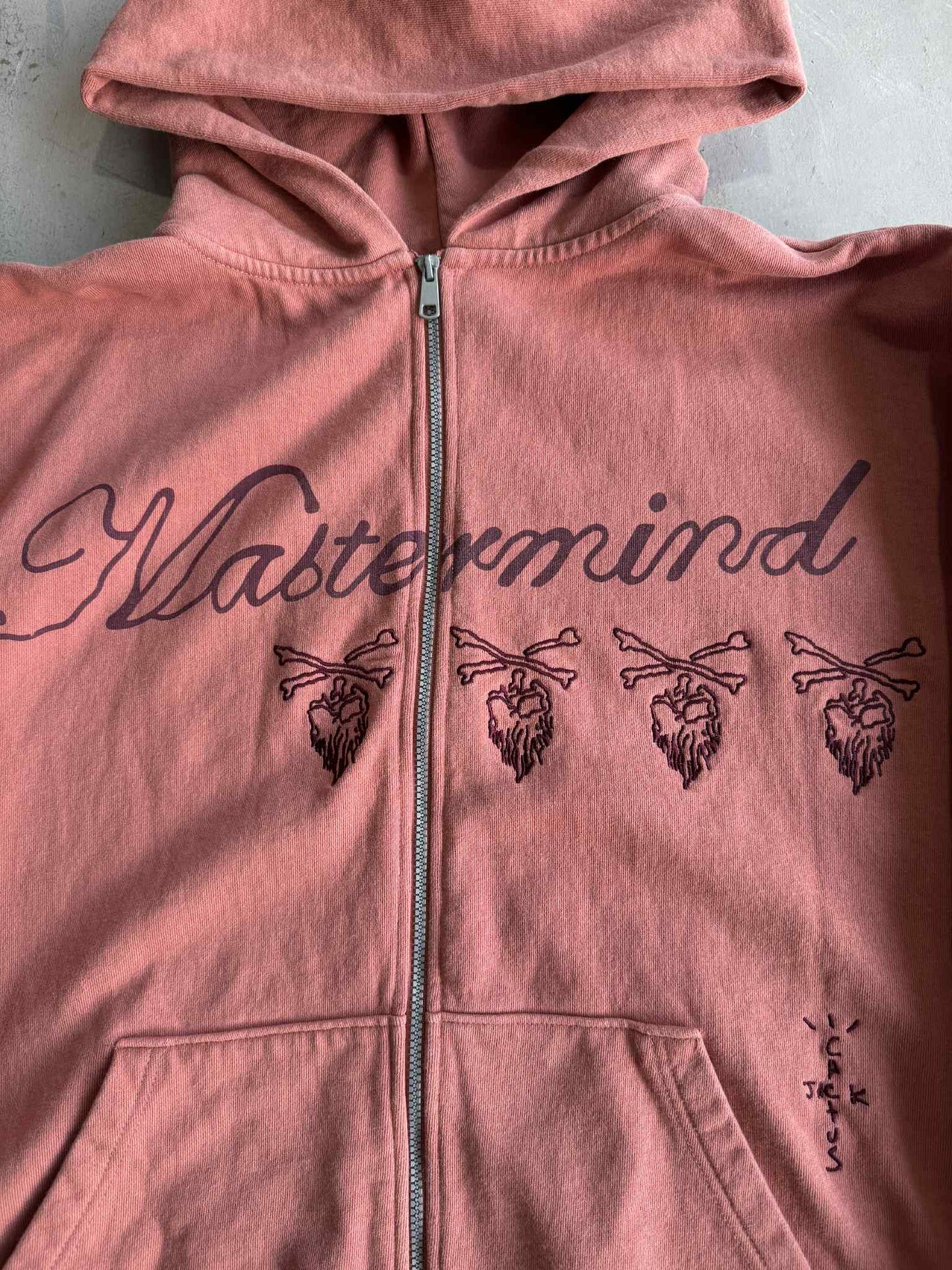 Mastermind X Travis Scott Cactus Jack Zip Up Hoodie