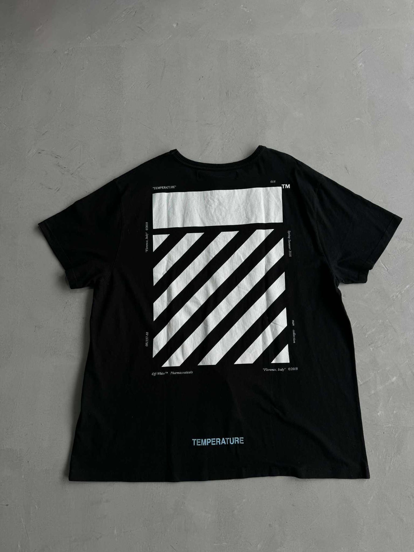 Off White Temperature T shirt