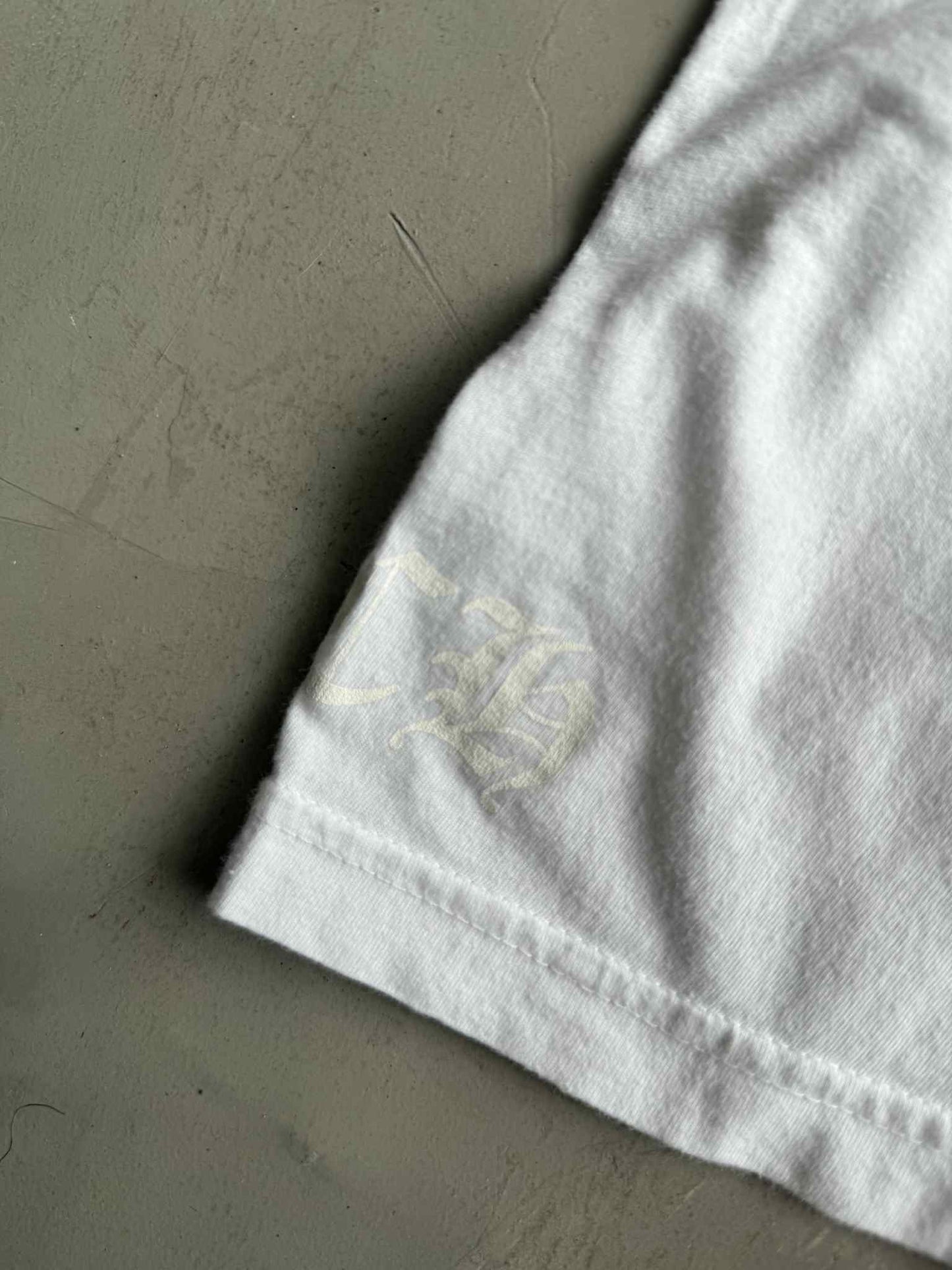 Chrome Hearts White Horseshoe Honolulu Tee