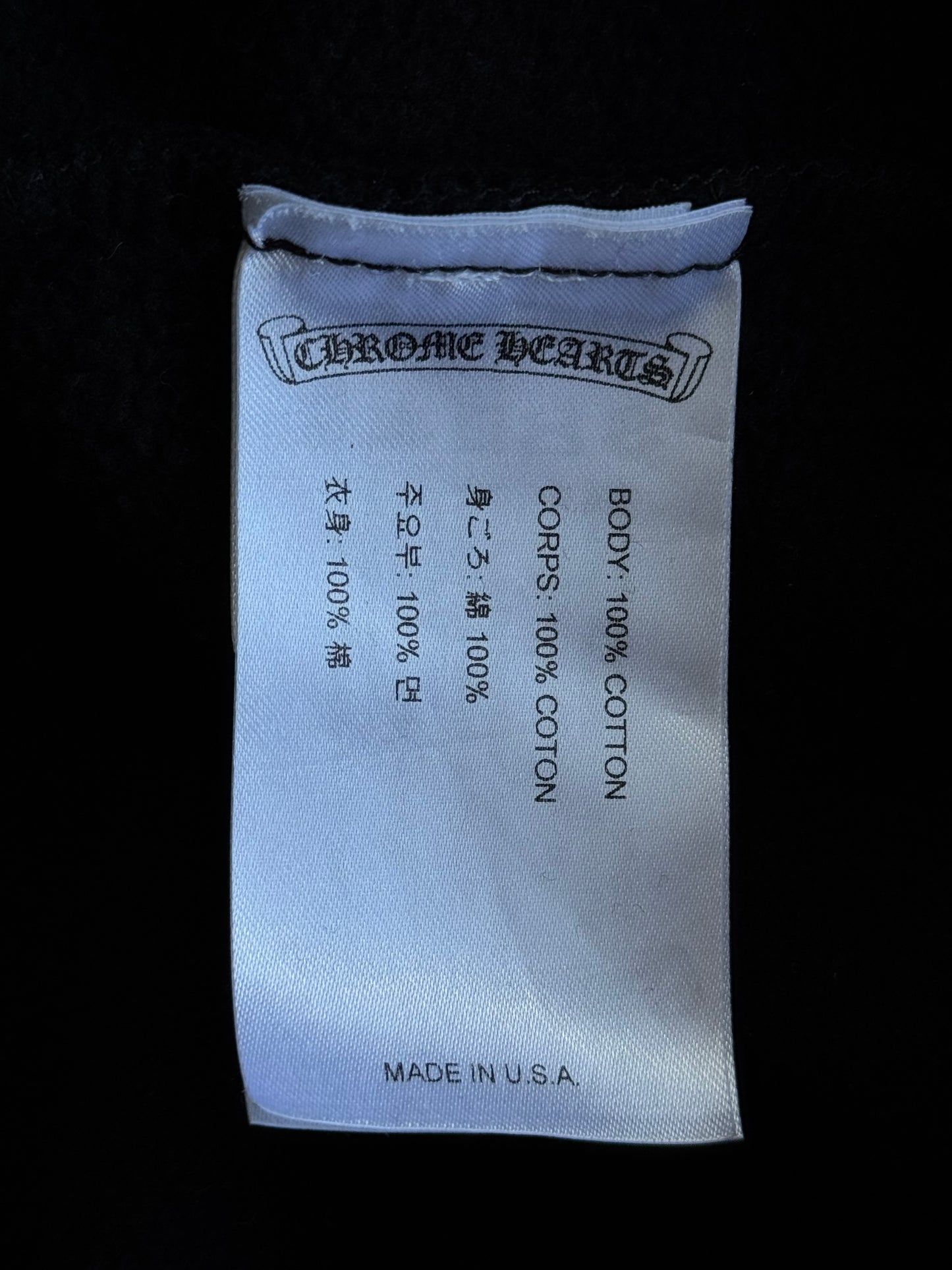 Chrome Hearts Horseshoe Floral Hoodie