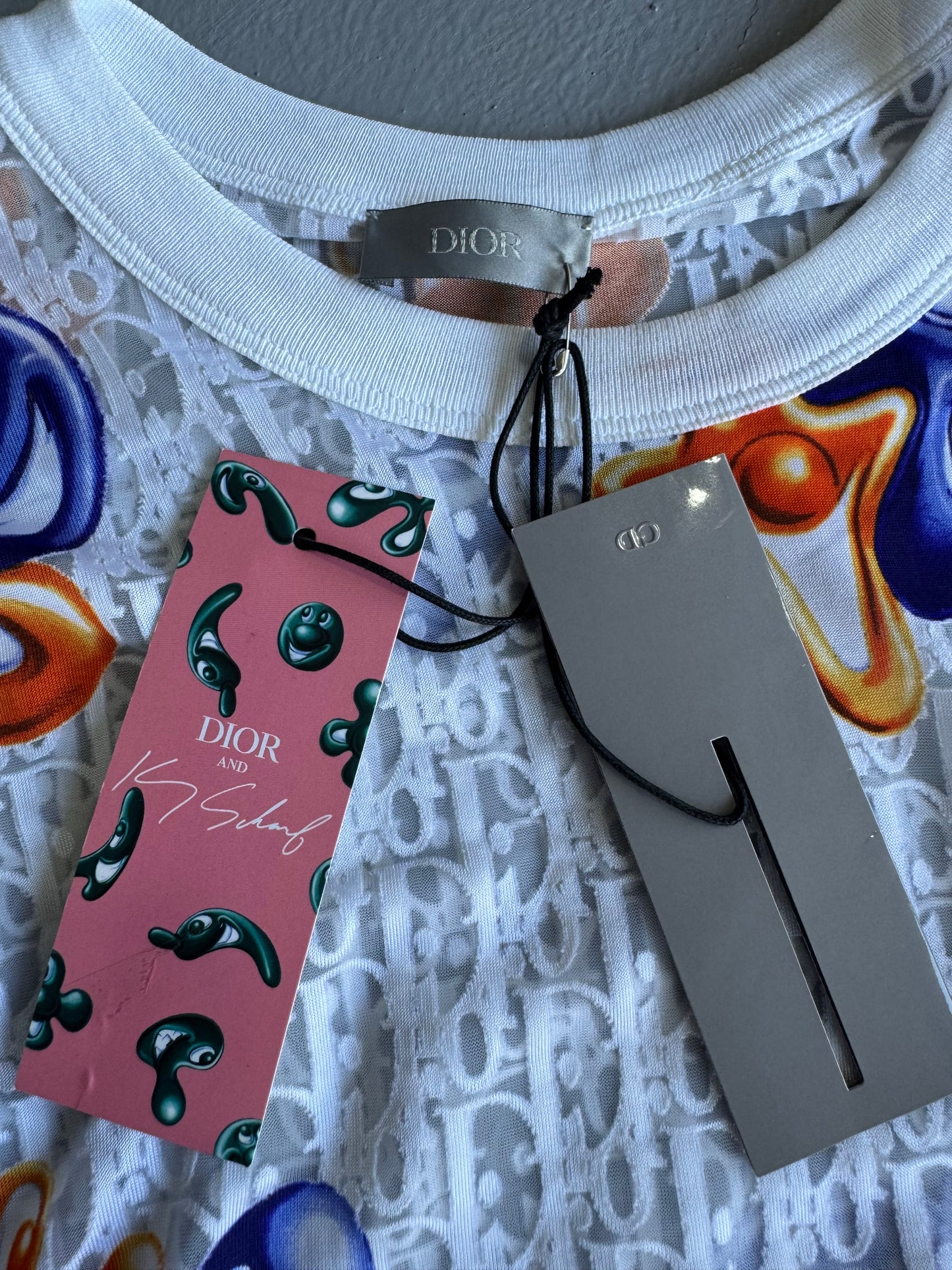 Dior x Kenny Scharf Monogram Tee