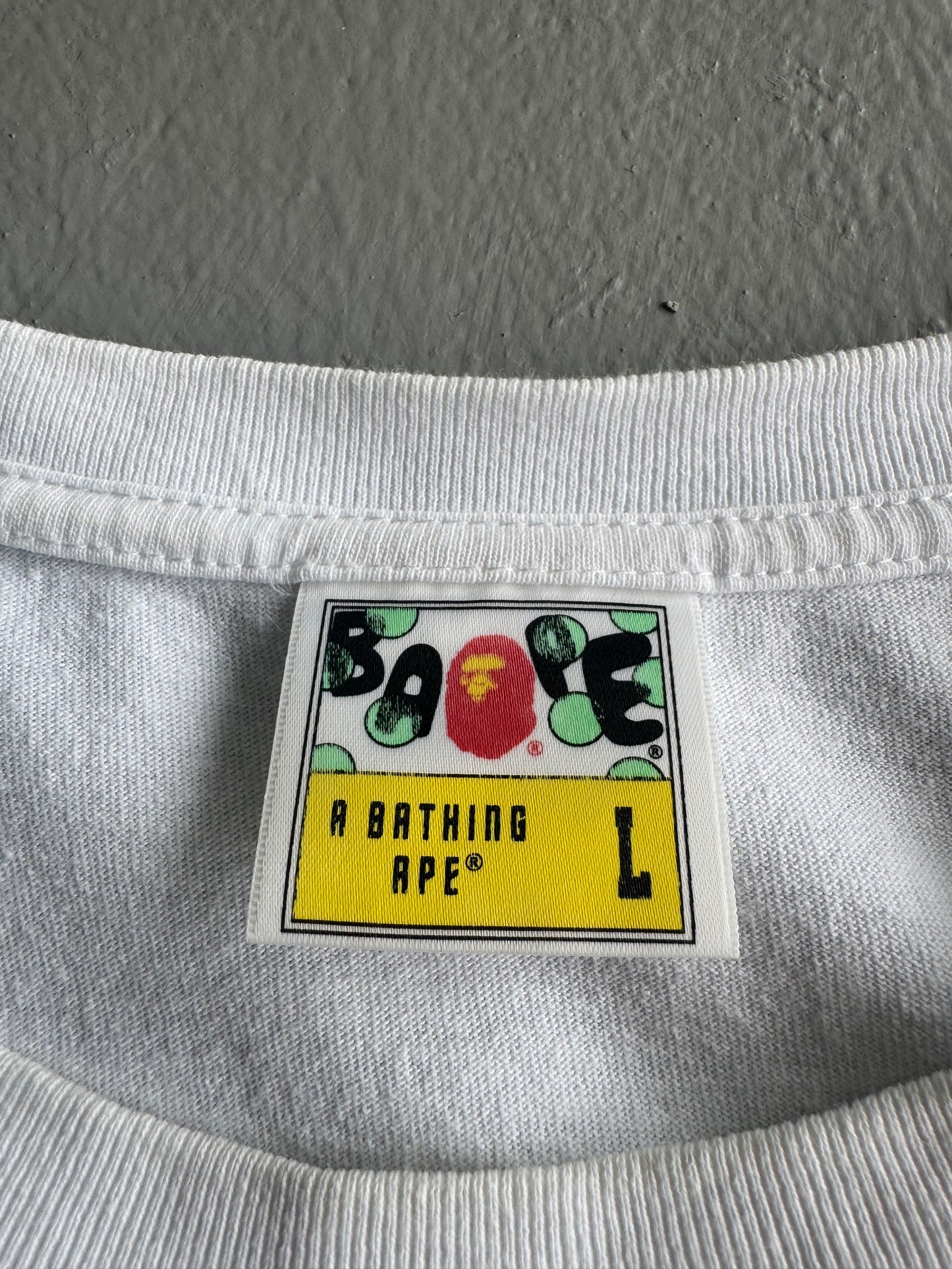 Bape Patchwork College Tee