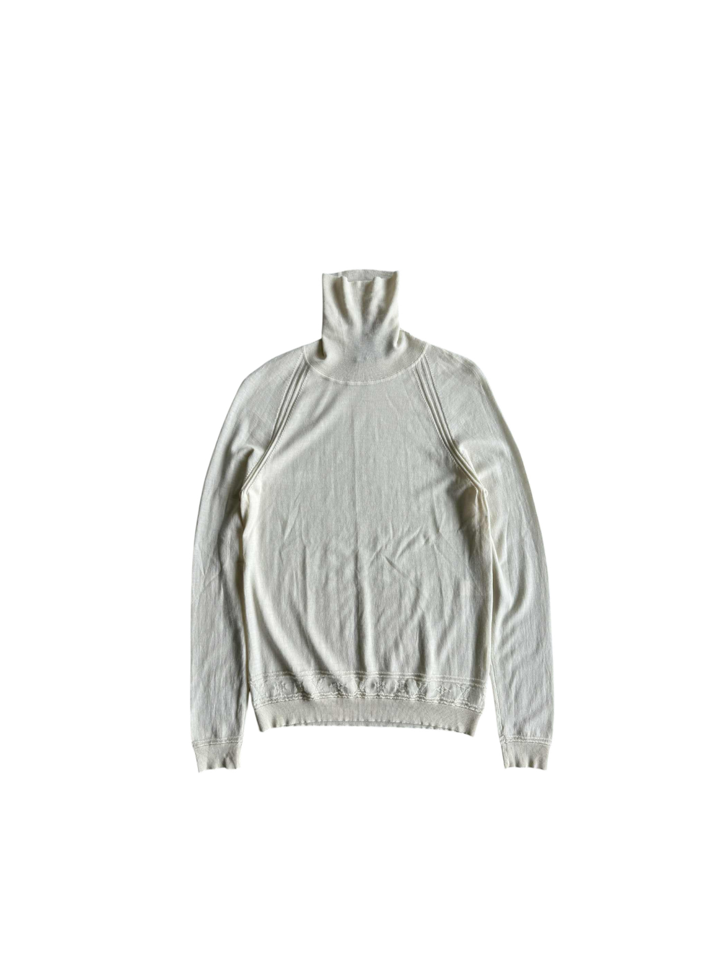 Louis Vuitton Cream Turtle Neck