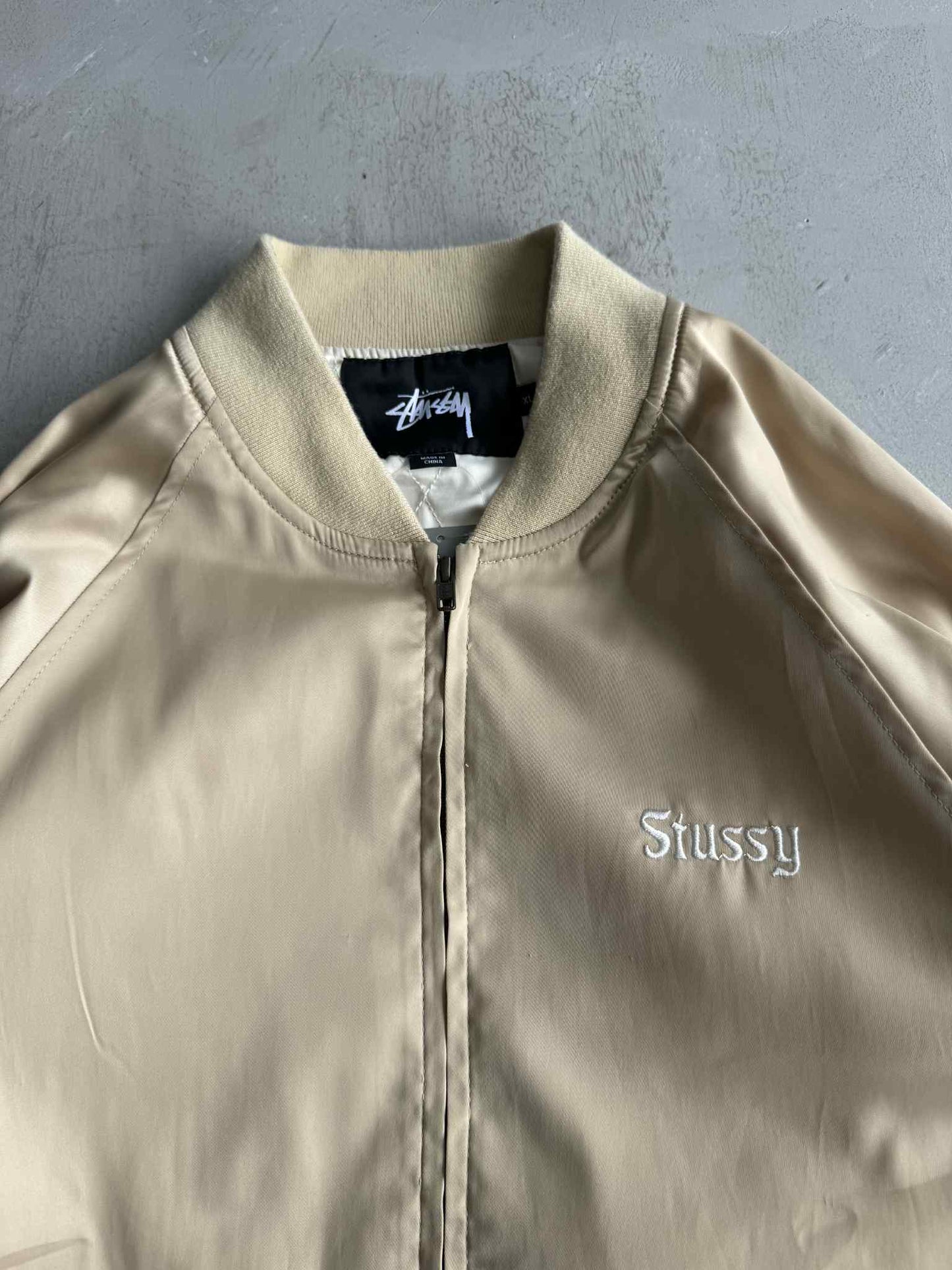 Stussy Satin California Bomber Jacket