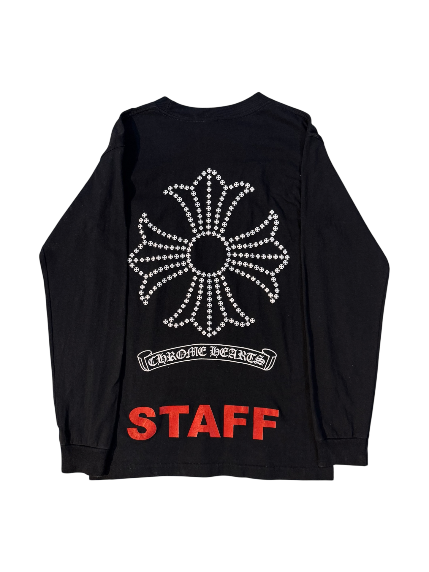 Vintage Chrome Hearts ‘STAFF’ Longsleeves