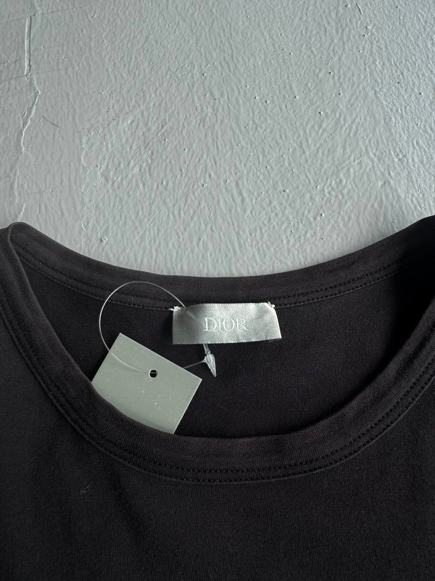 Dior x Stussy Chest Logo Tee