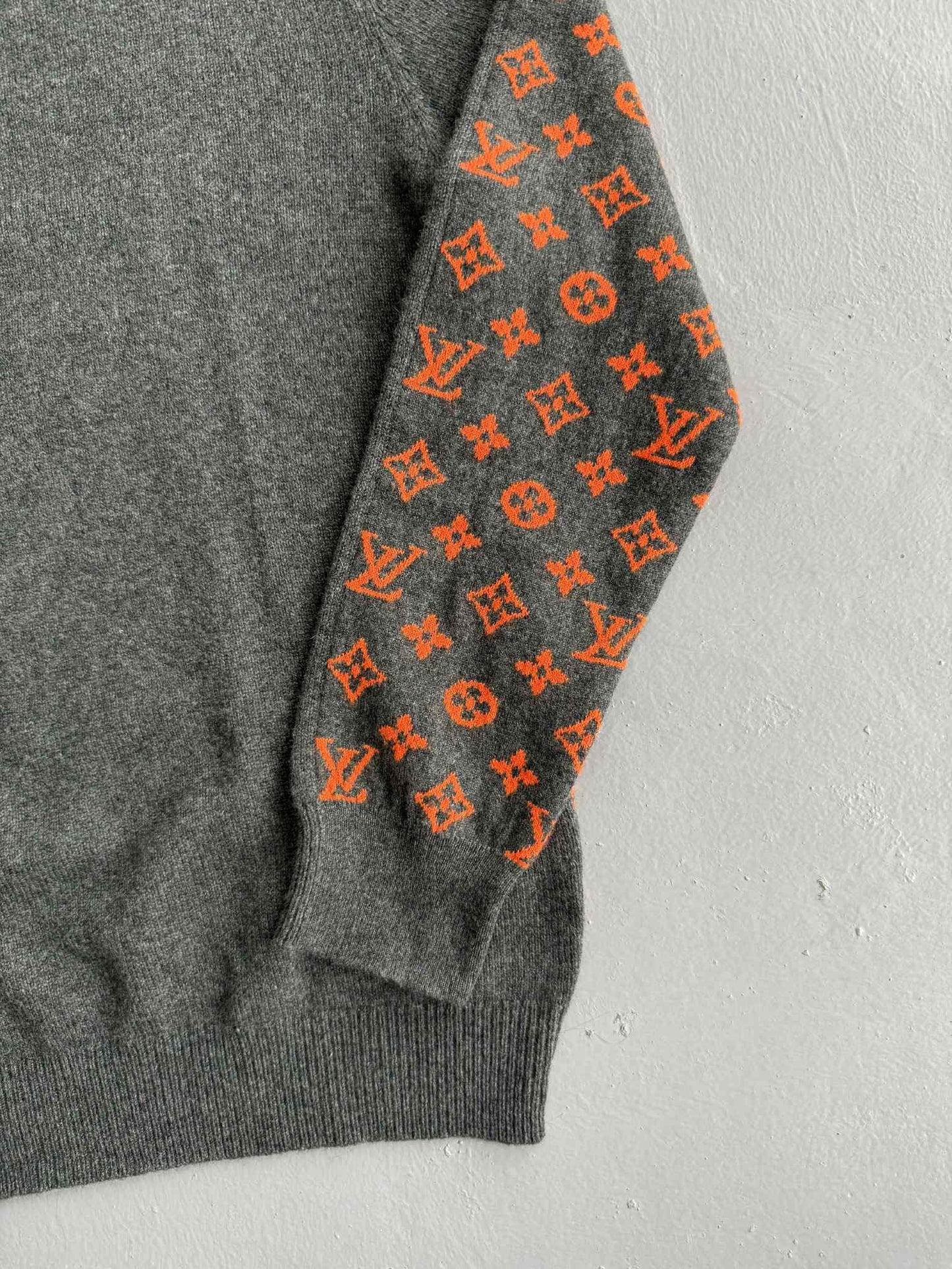Louis Vuitton Monogram Cashmere Crewneck