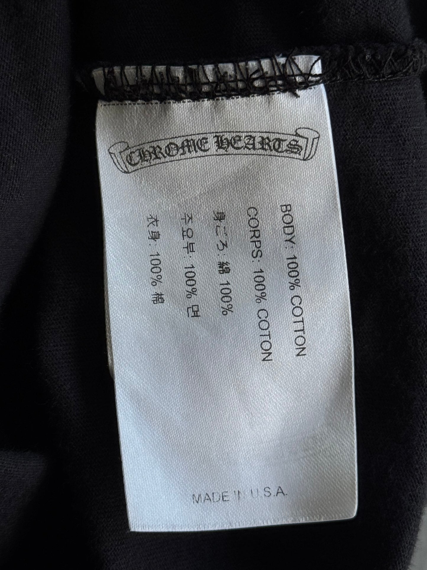 Chrome Hearts Red Script Longsleeves