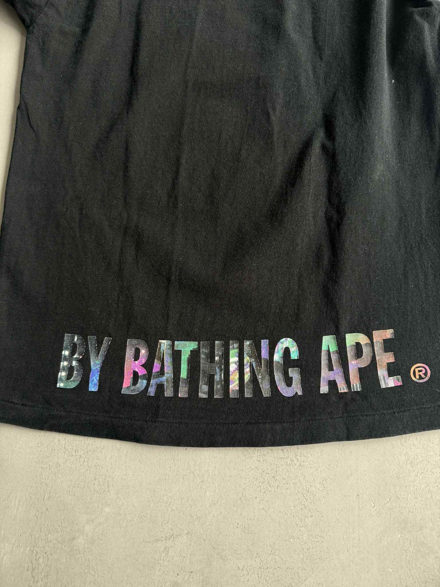 Bape Neon Tokyo Ape Face Tee
