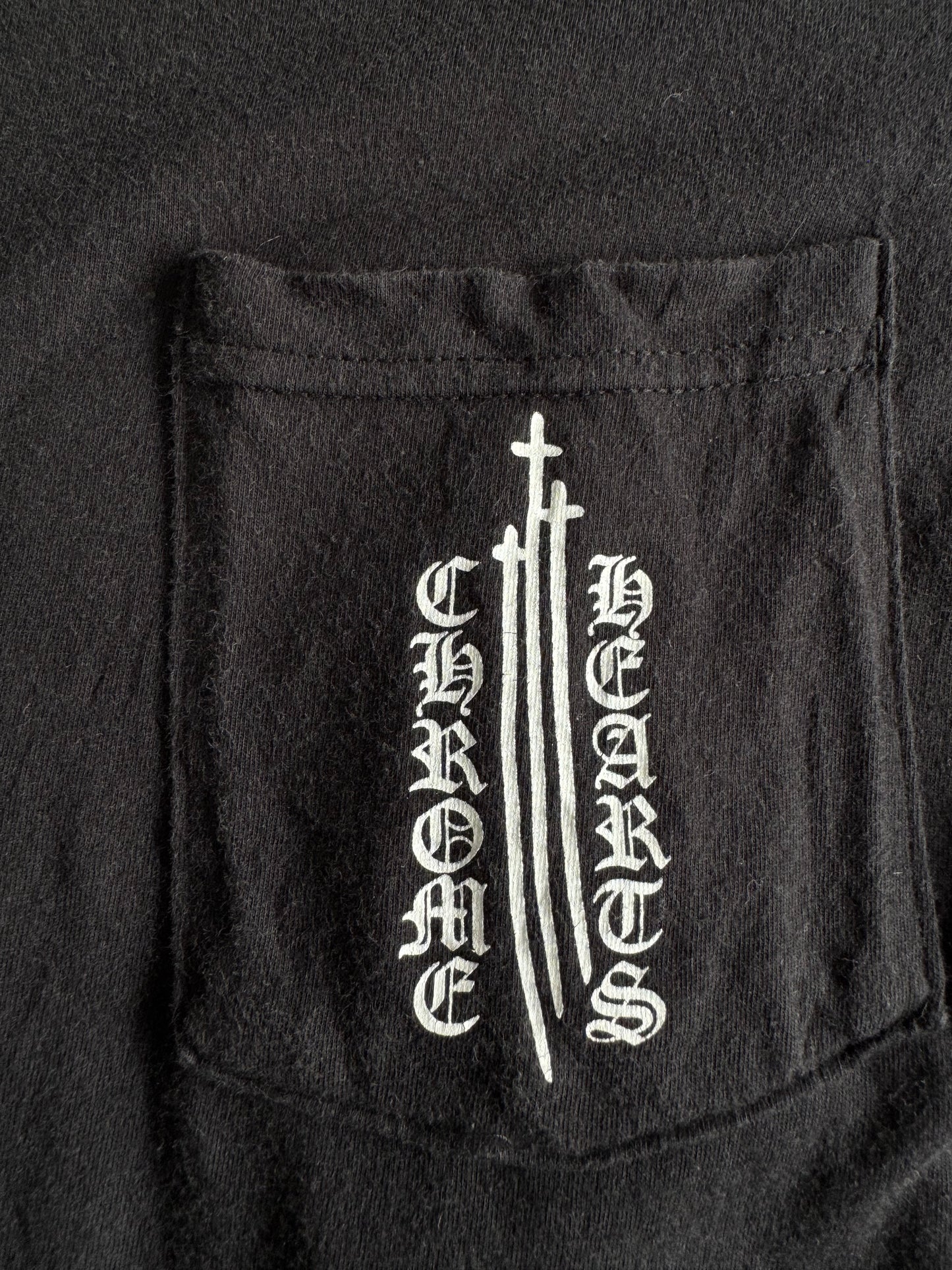 Chrome Hearts Triple Sword Logo Tee
