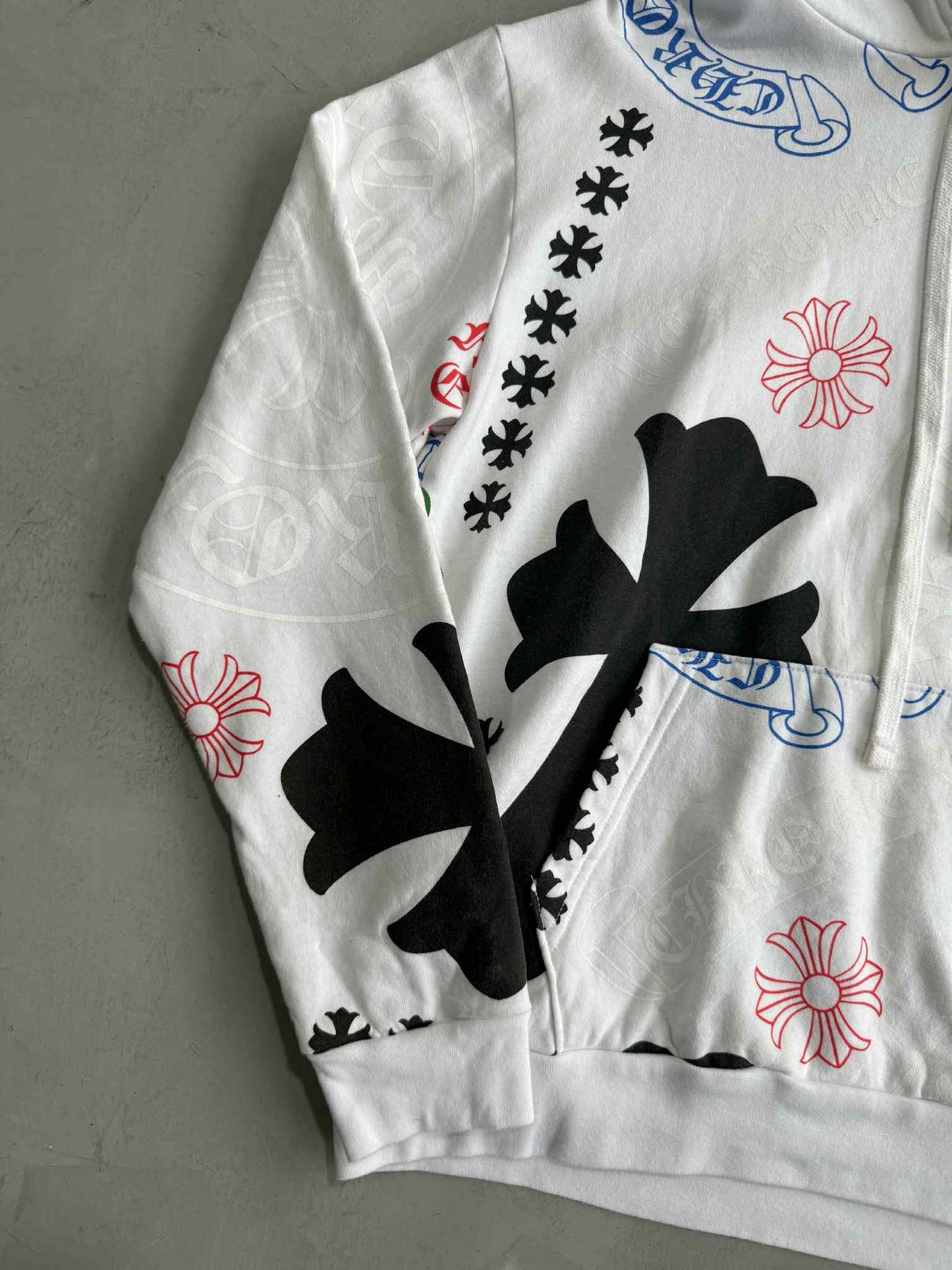 Chrome Hearts Stencil Pullover Hoodie