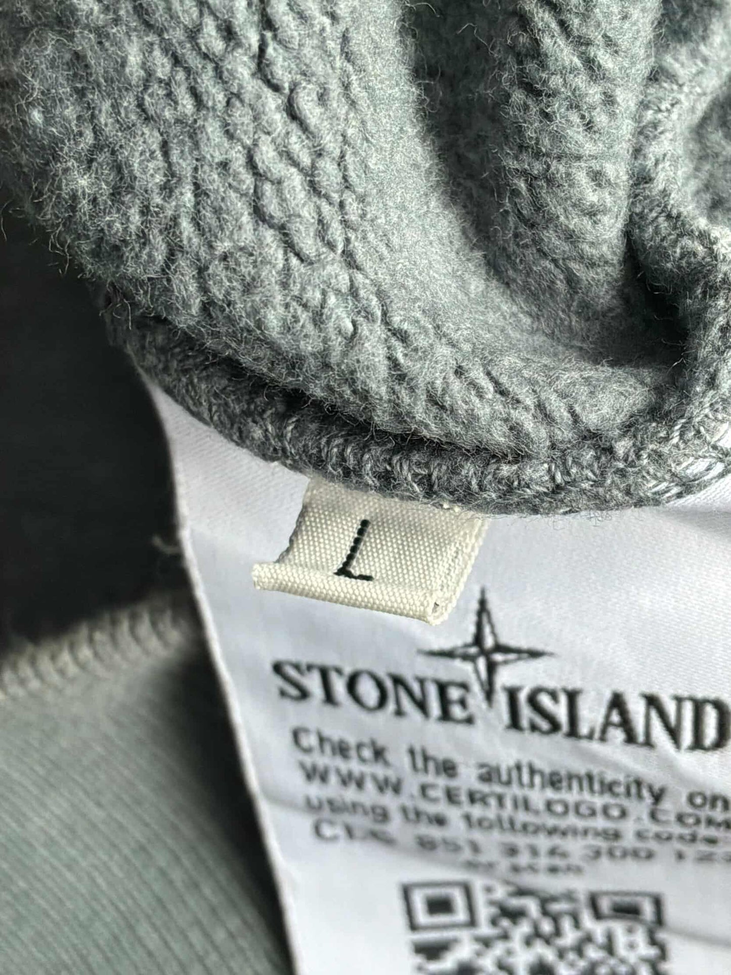 Stone Island Double Layered Pullover Hoodie