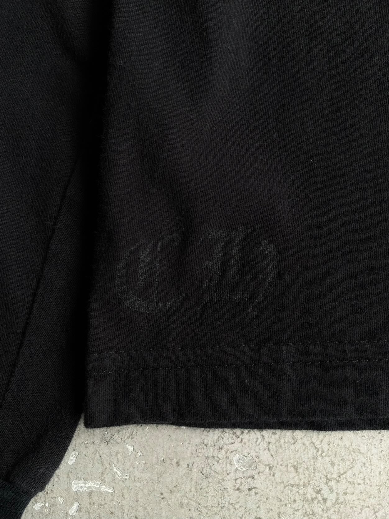 Chrome Hearts Half Script Dagger Black Longsleeves