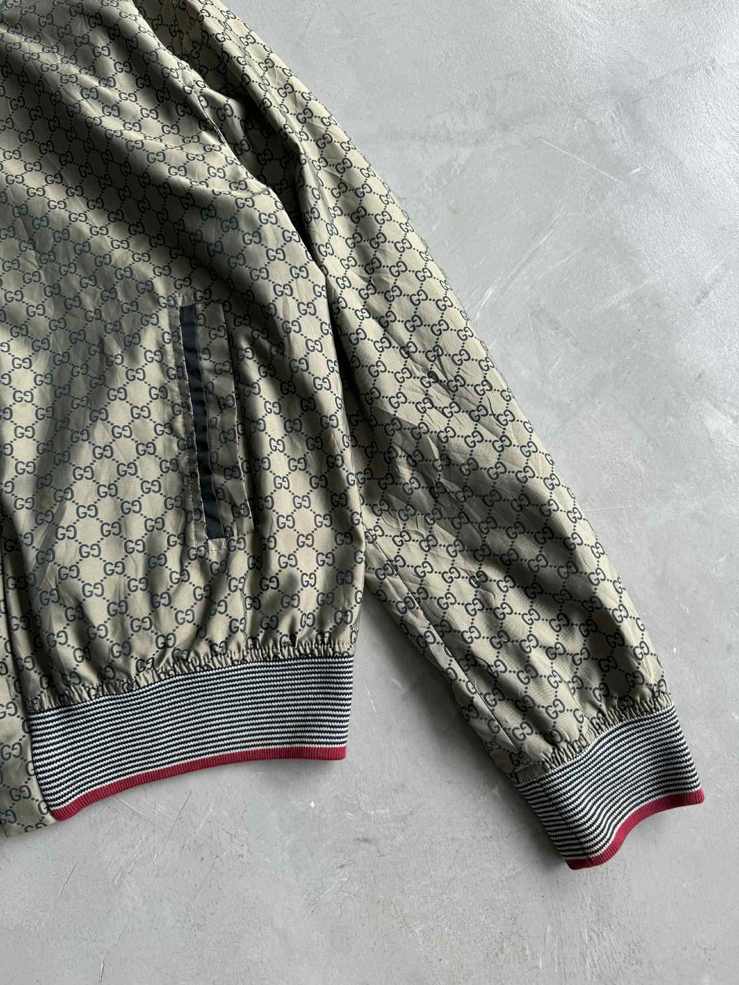 Gucci GG Pattern zip up jacket