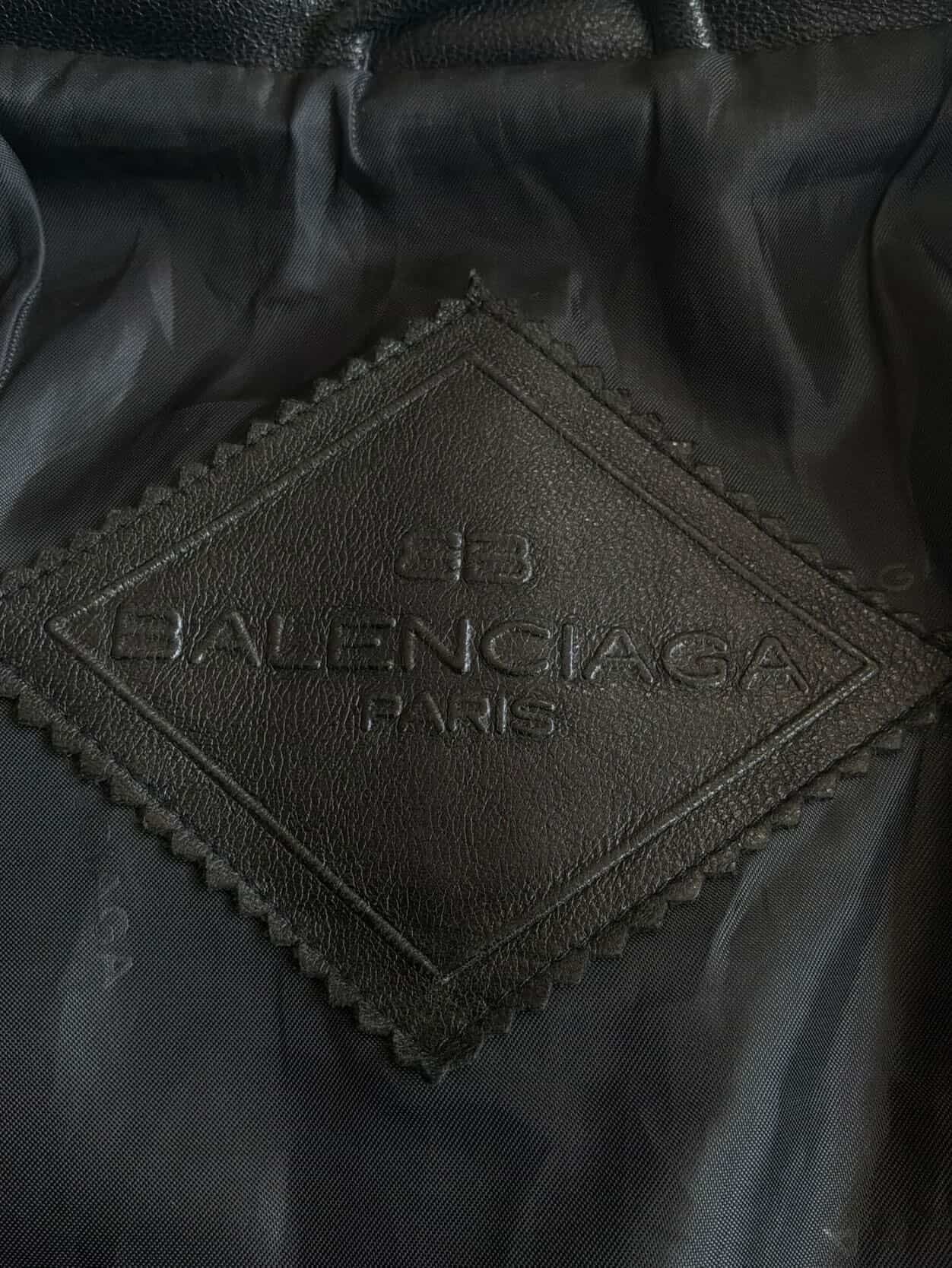 Balenciaga Vintage Leather Coat