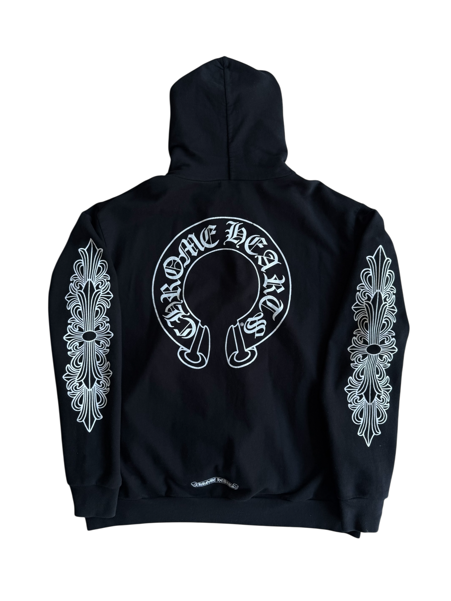 Chrome Hearts Horseshoe Floral Hoodie