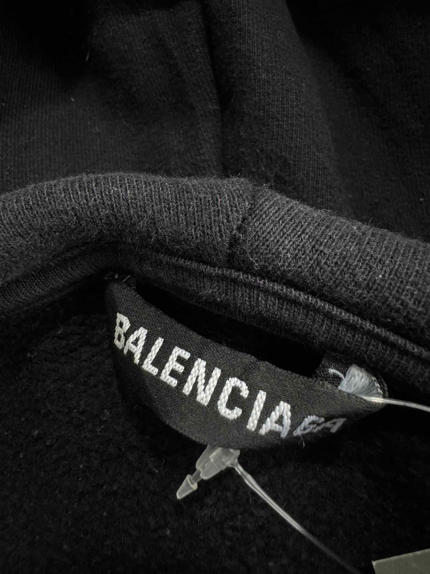 Balenciaga Paris Flag Cotton Hoodie