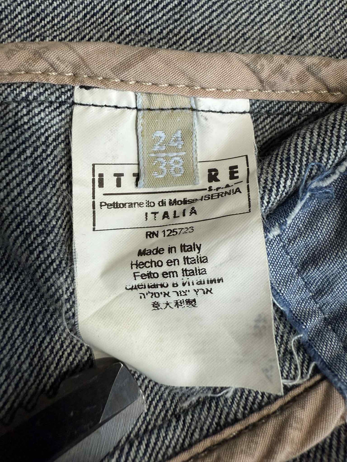 Vintage Galliano Patchwork Denim Jacket