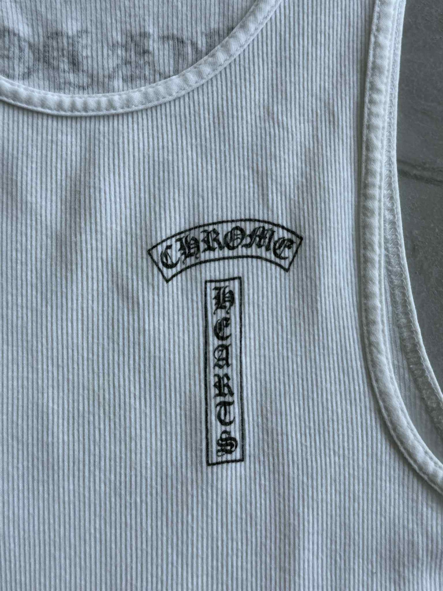 Vintage Chrome Hearts Cross Tank top