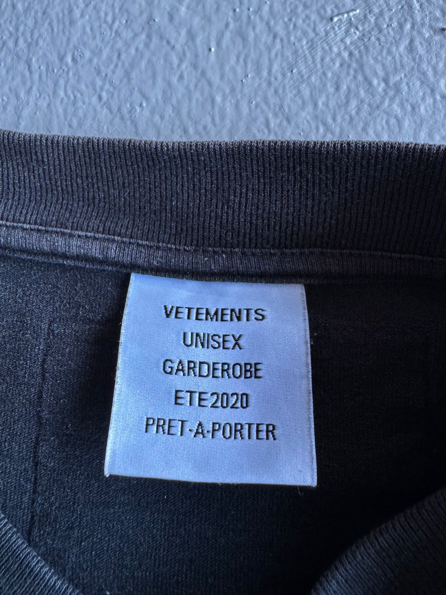 Vetements ‘Waybill’ Tee