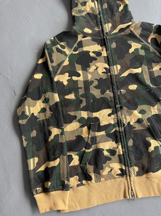 Bape Full Zip Camouflage