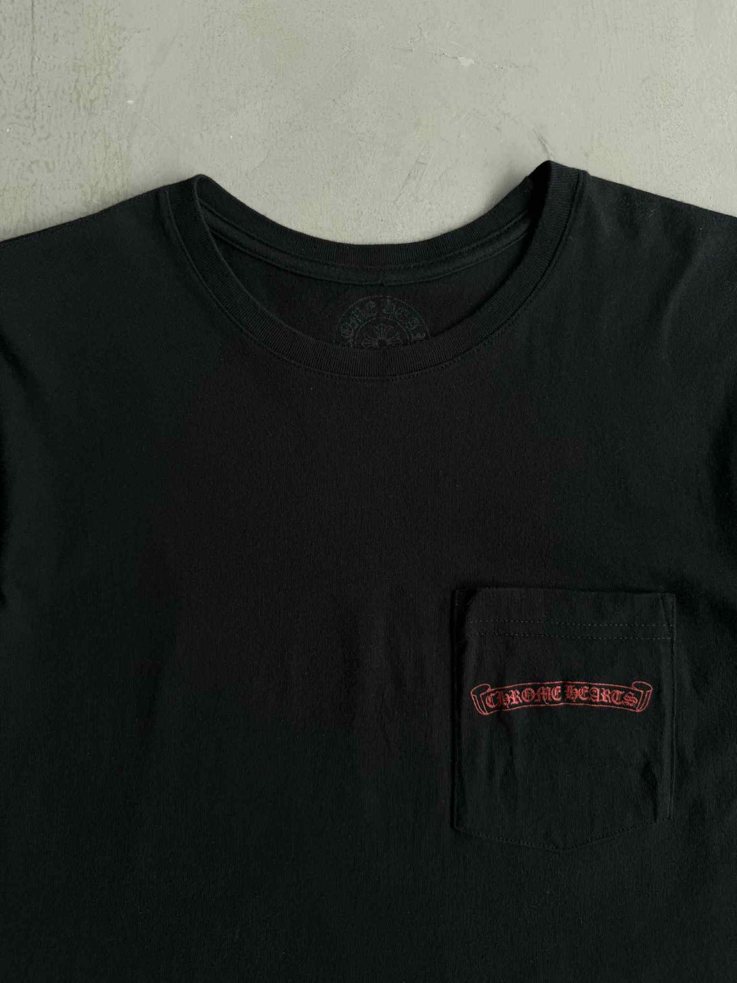 Chrome Hearts Black Horseshoe Tee
