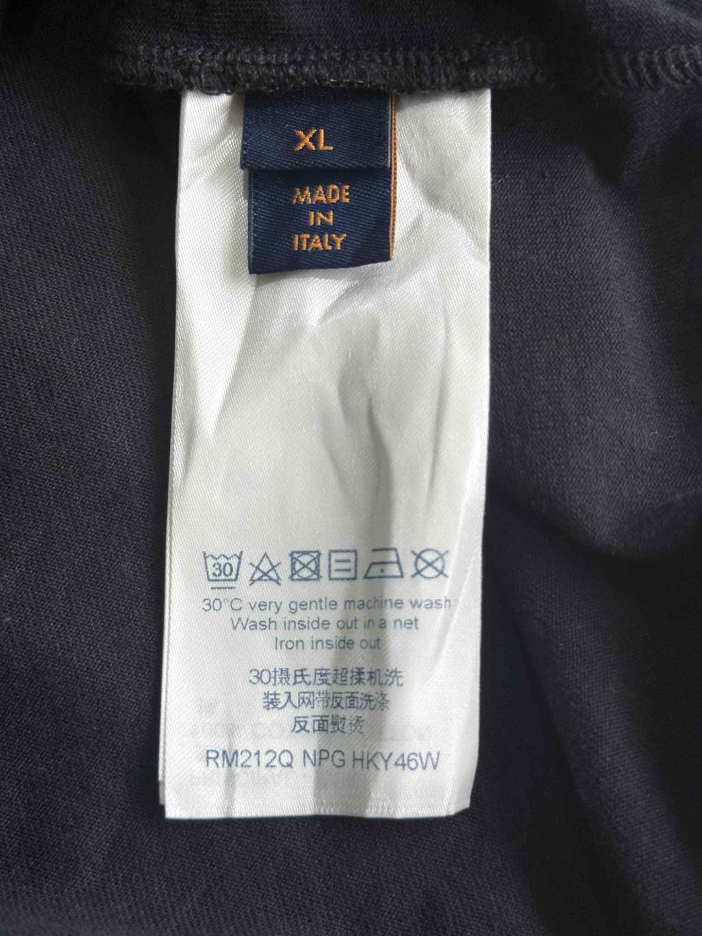 Louis Vuitton Gradient Monogram Black Shirt