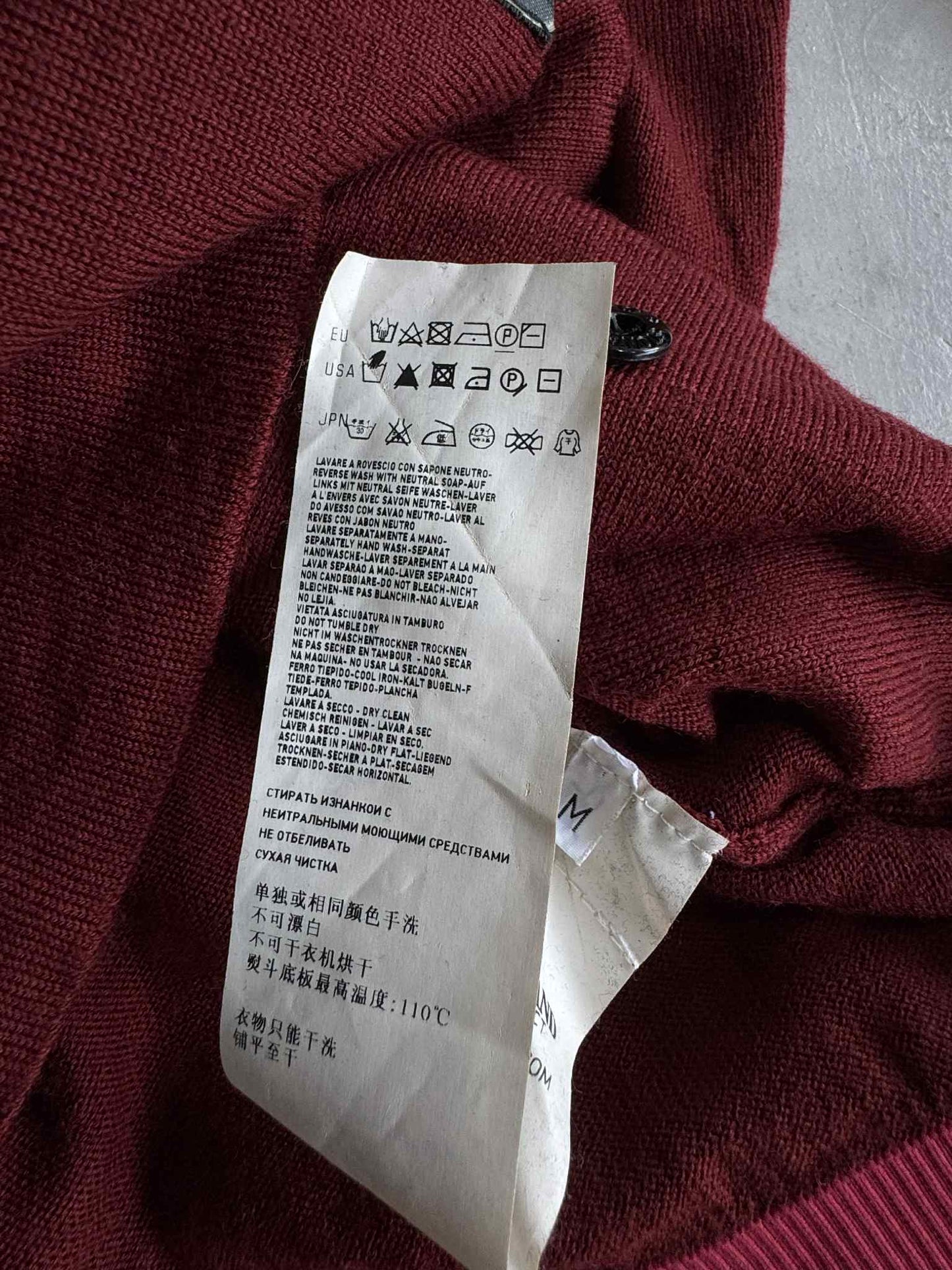 Stone Island Shadow Project Zip Knit Cardigan