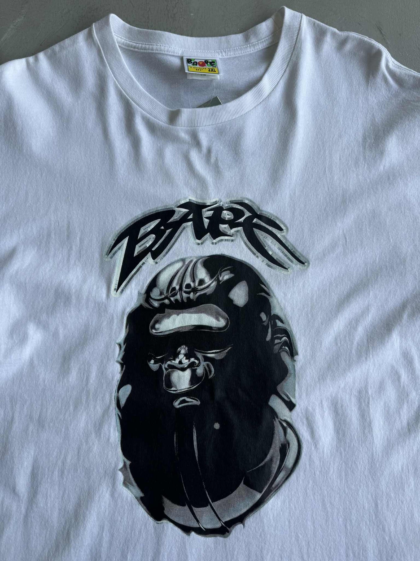 Bape Ape Head Graffiti Tee