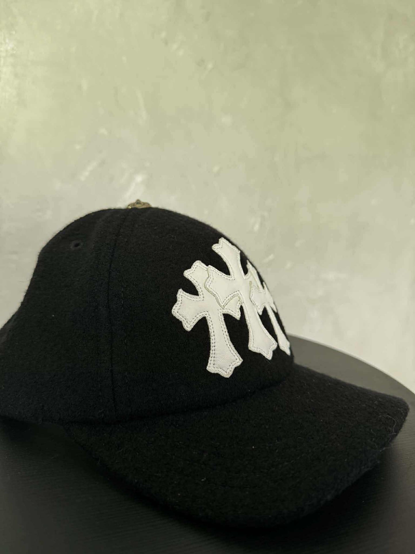 Chrome Hearts Tripple Cross Patch Wool Cap