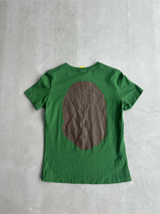 Bape Big Head Green Tee