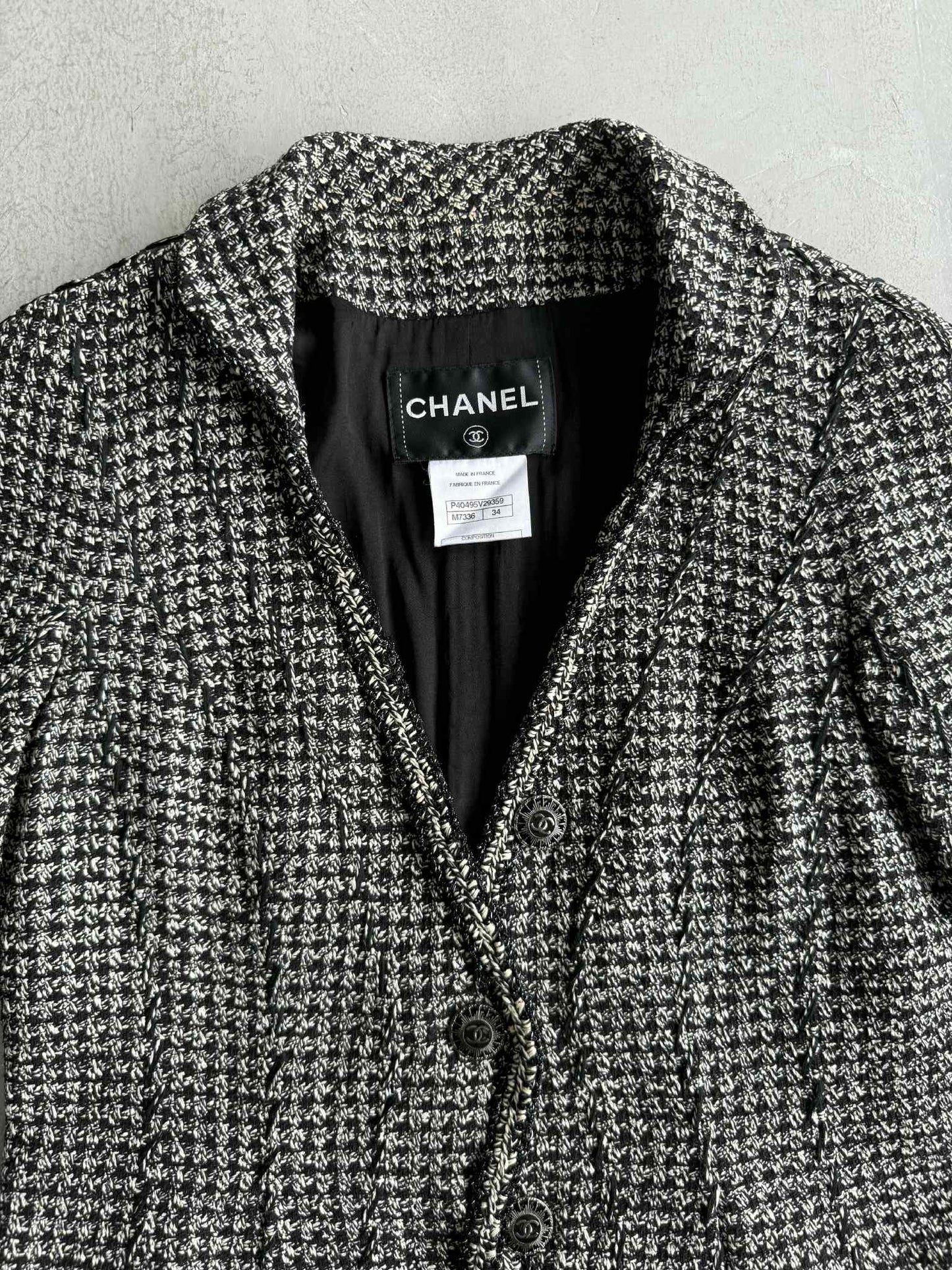 Chanel 2010 Single Breasted Jacket