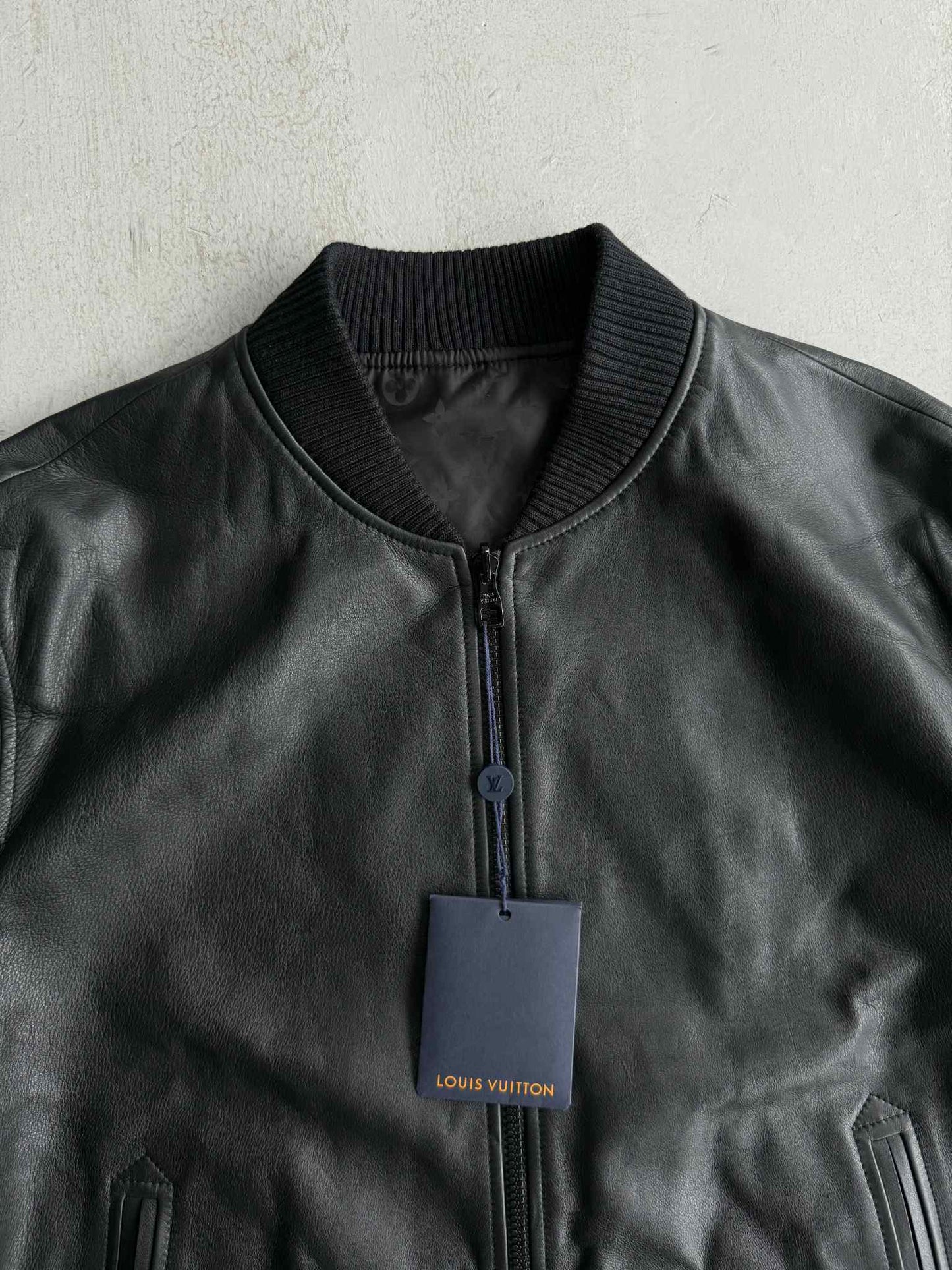 Louis vuitton Reversible Nylon Leather Jacket