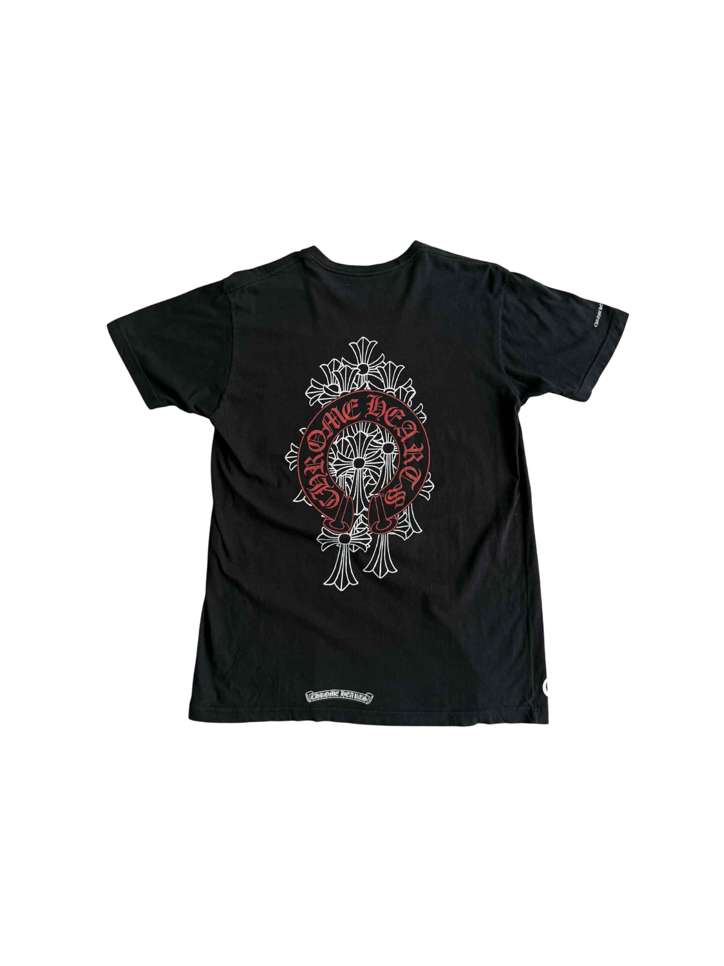 Chrome Hearts Red Cemetery Tee