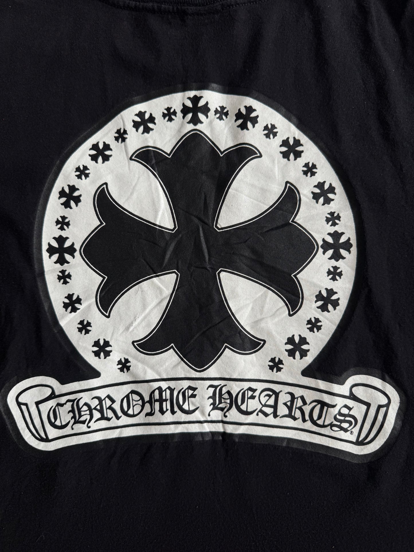 Vintage Chrome Hearts Plus Stamp Tee