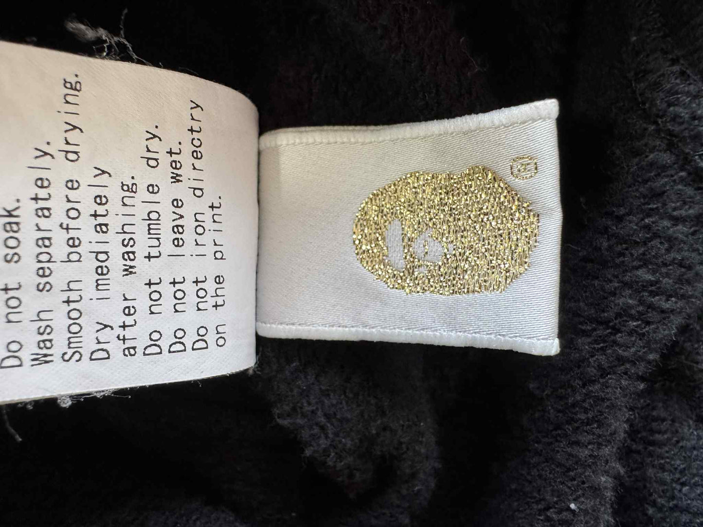 Bape Fire College Hoodie