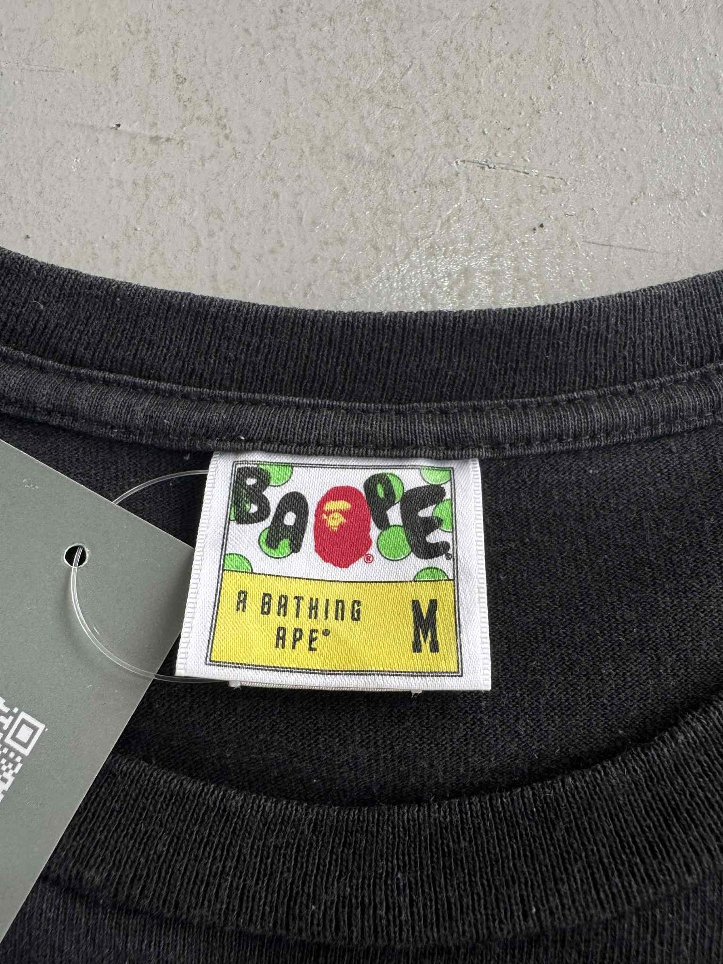 Bape sta Mirror Black Tee