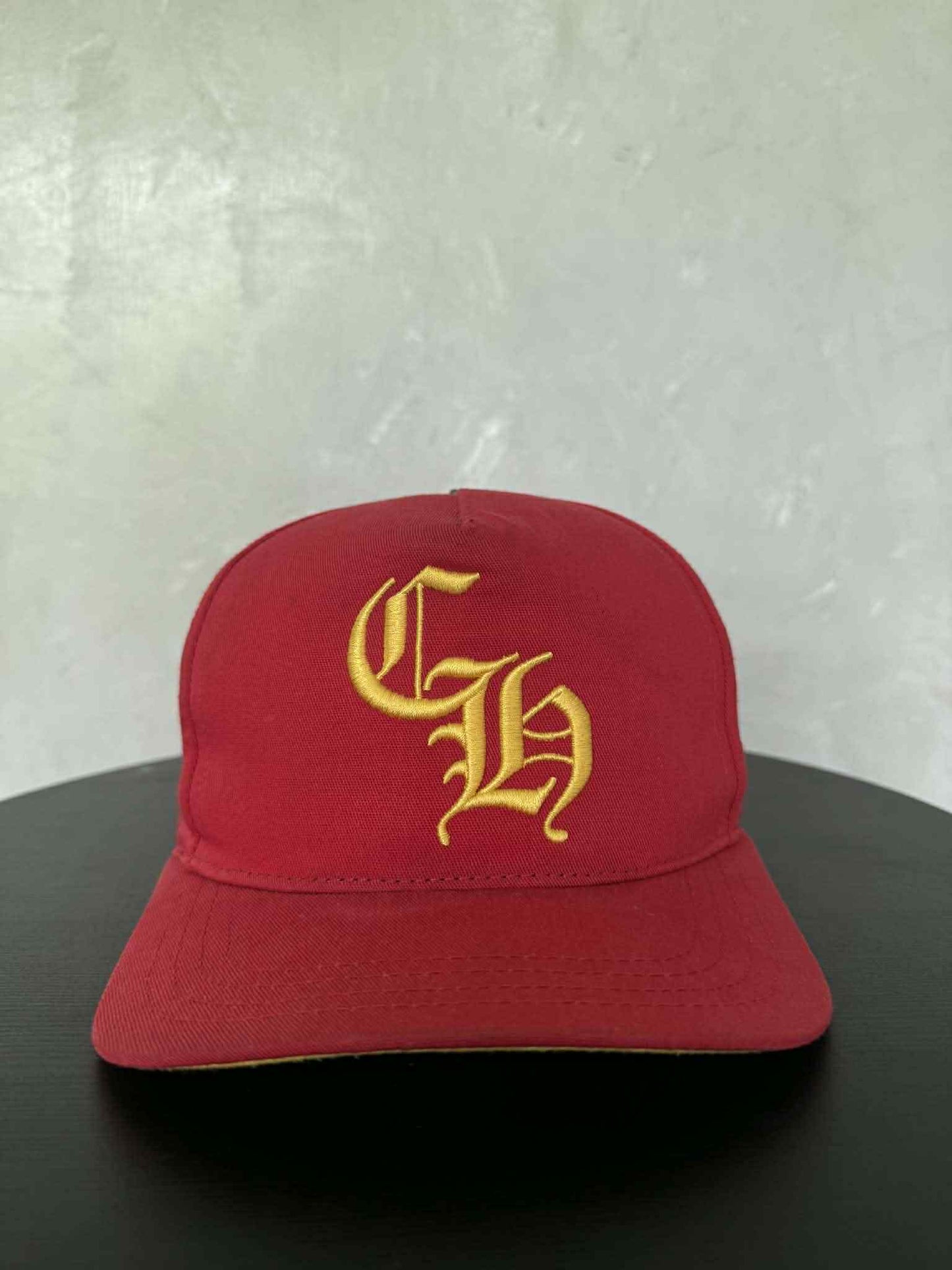 Chrome Hearts Red CH imbroidered Baseball Cap