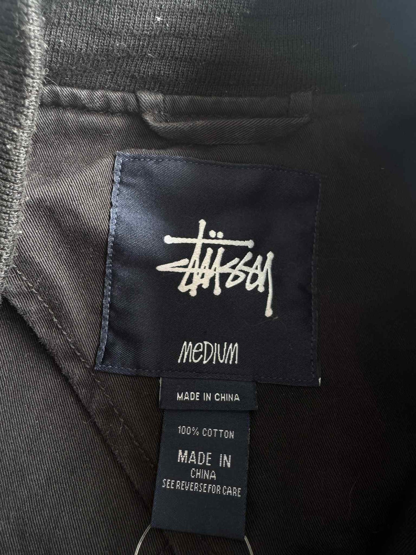 Stussy Y2k Baseball Bomber Jacket