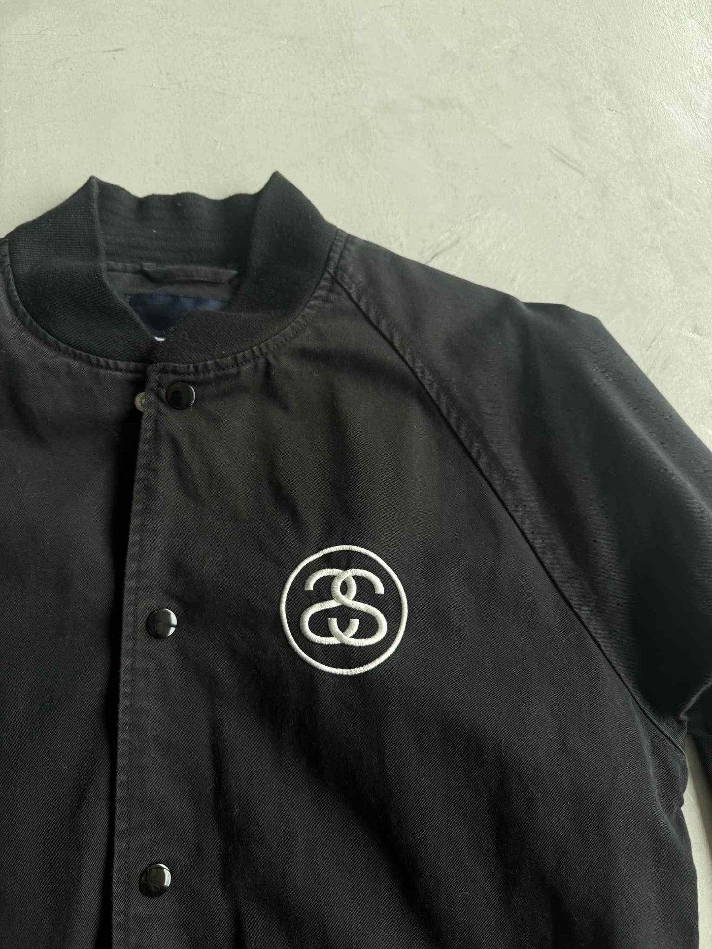 Stussy Y2k Baseball Bomber Jacket