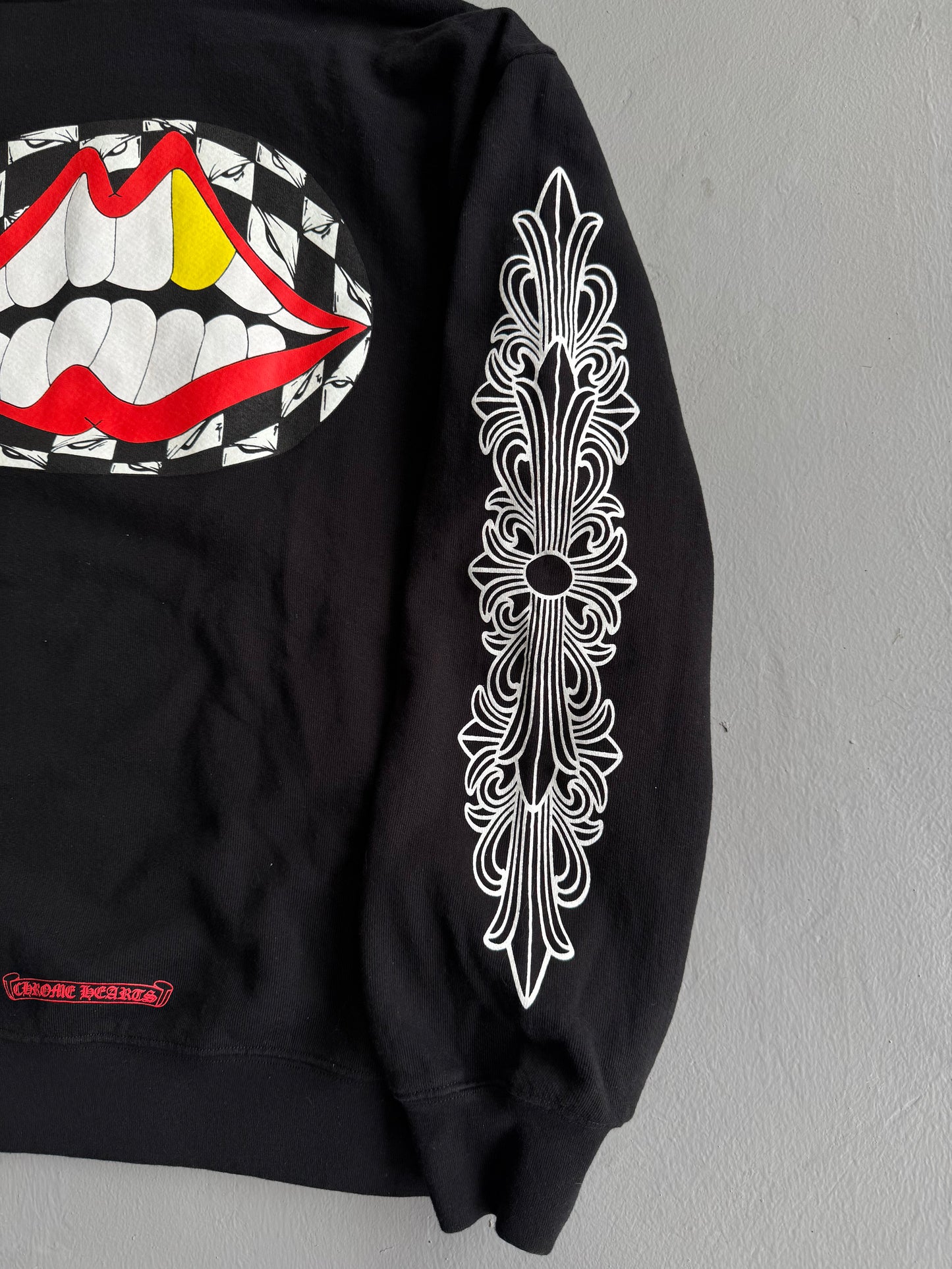 Chrome Hearts Matty Boy ‘Chomper’ Floral Hoodie