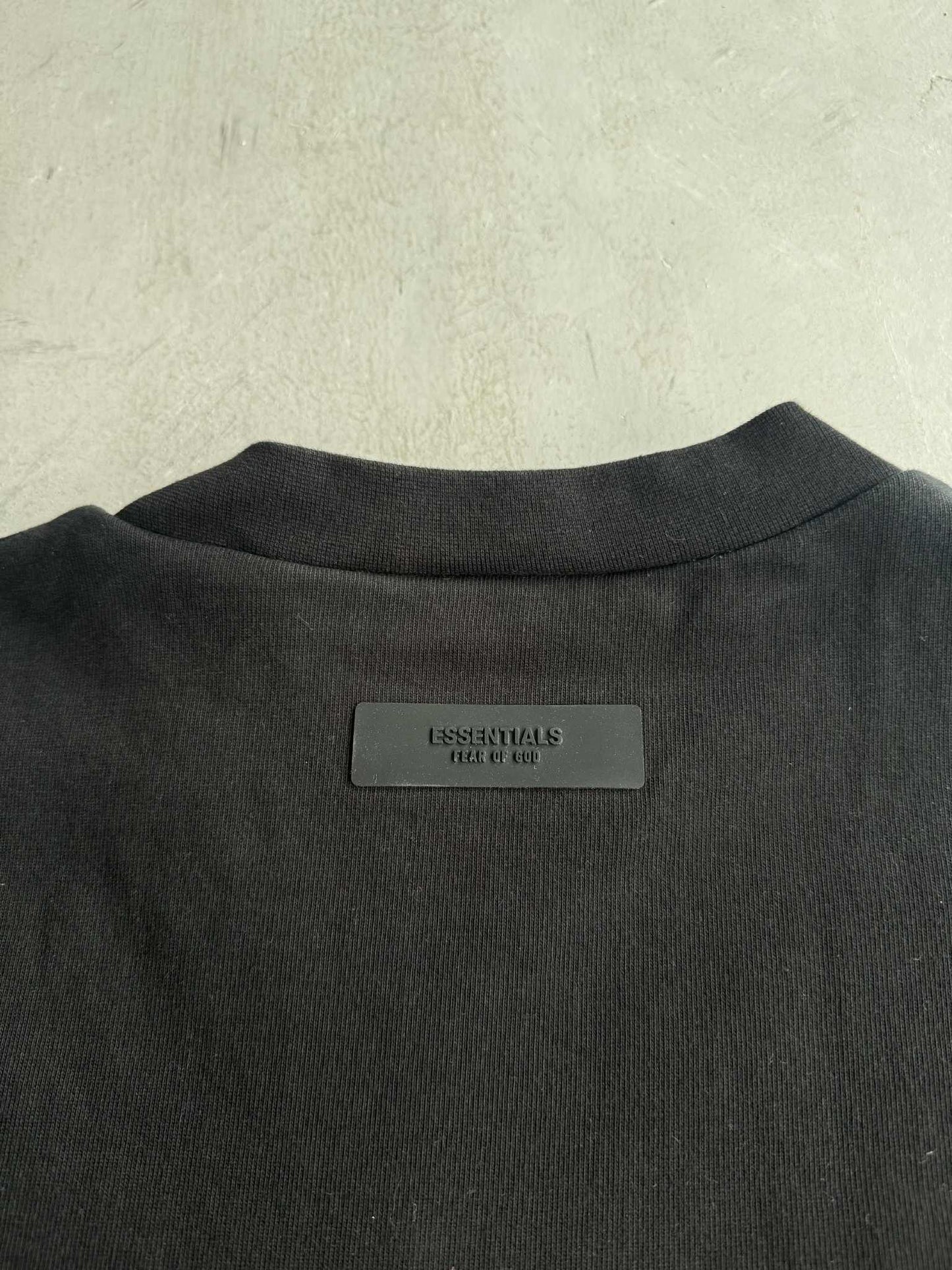 Essentials Fear Of God Black Oversized Shirt