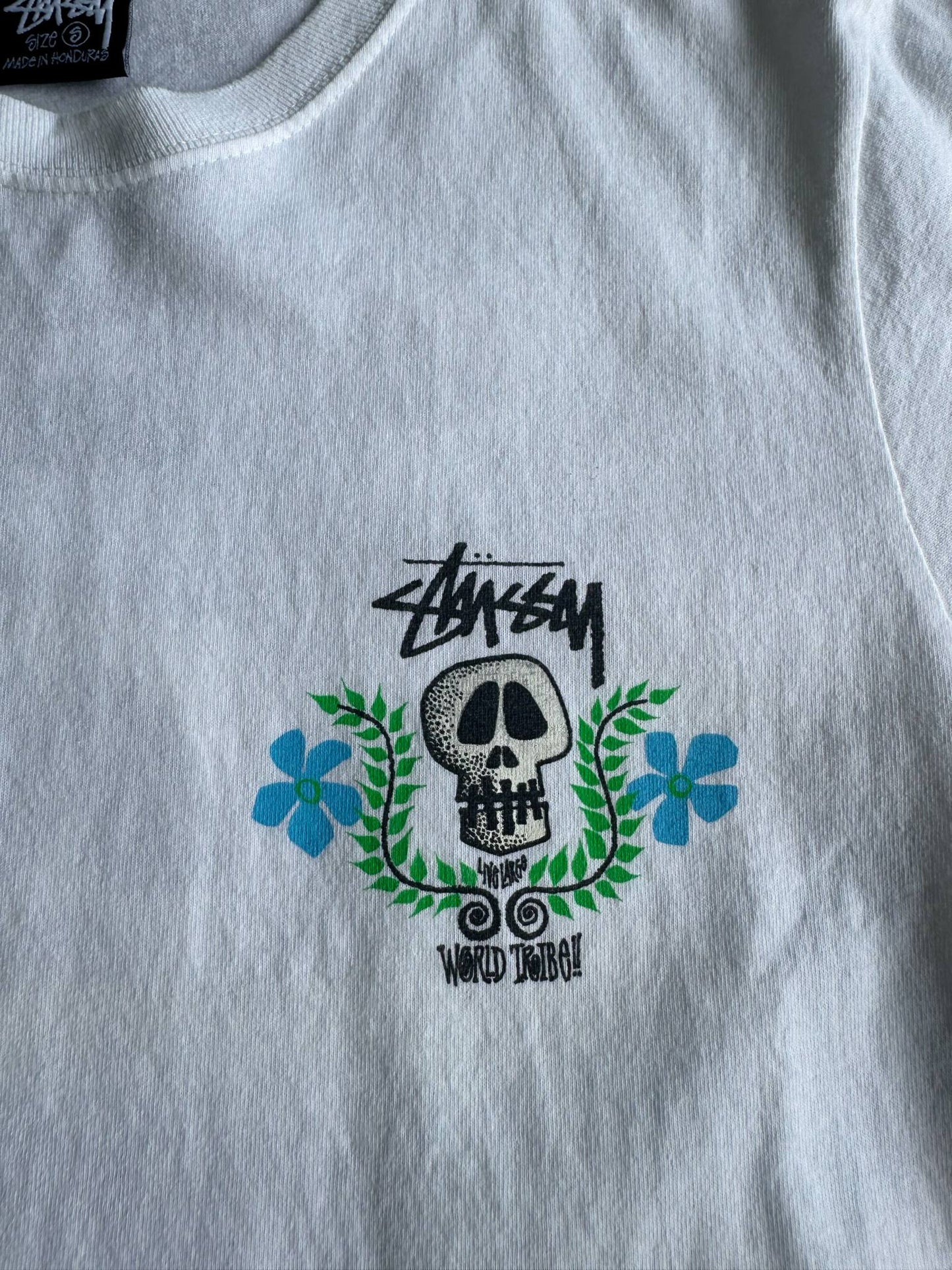 Stussy Skull Floral Tee