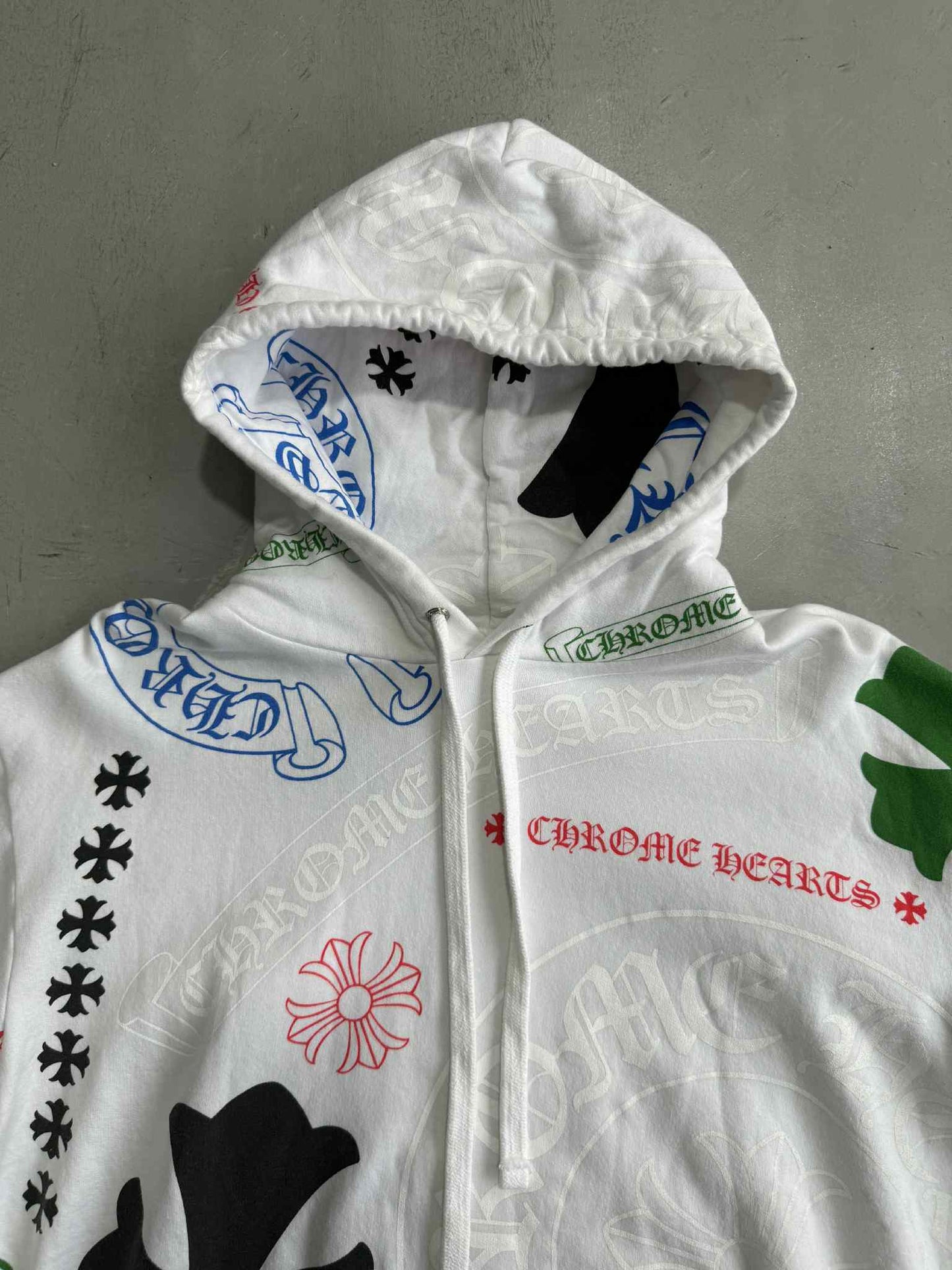 Chrome Hearts Stencil Pullover Hoodie