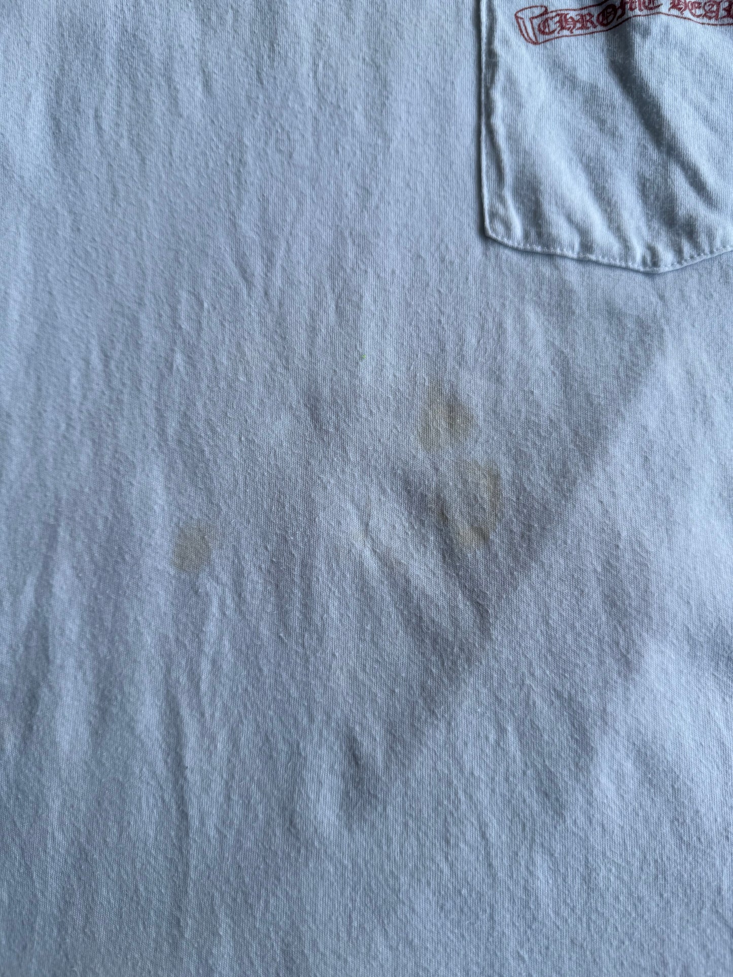 Chrome Hearts Red Script Horseshoe Tee