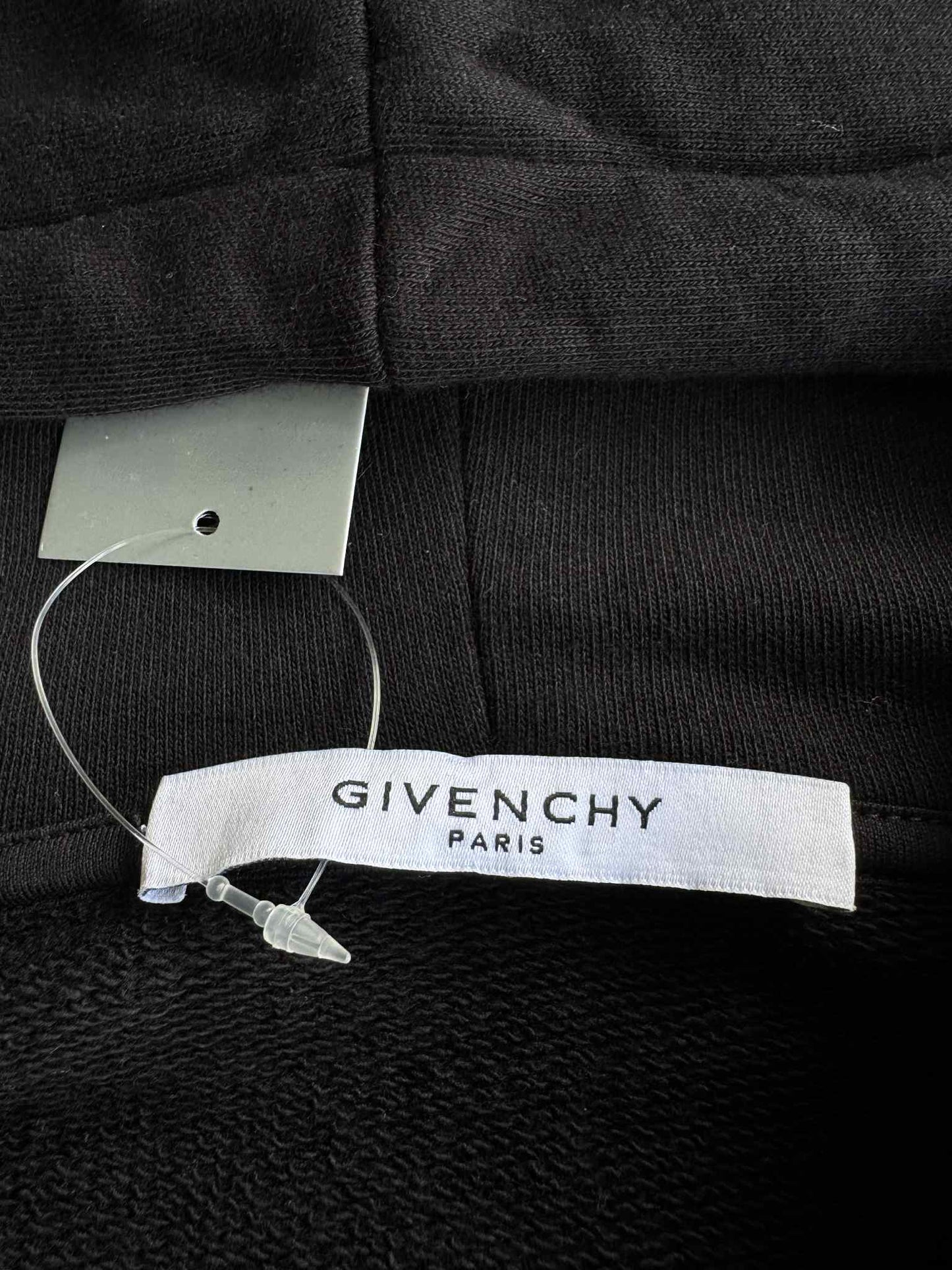 Givenchy Paris Spellout Black Hoodie