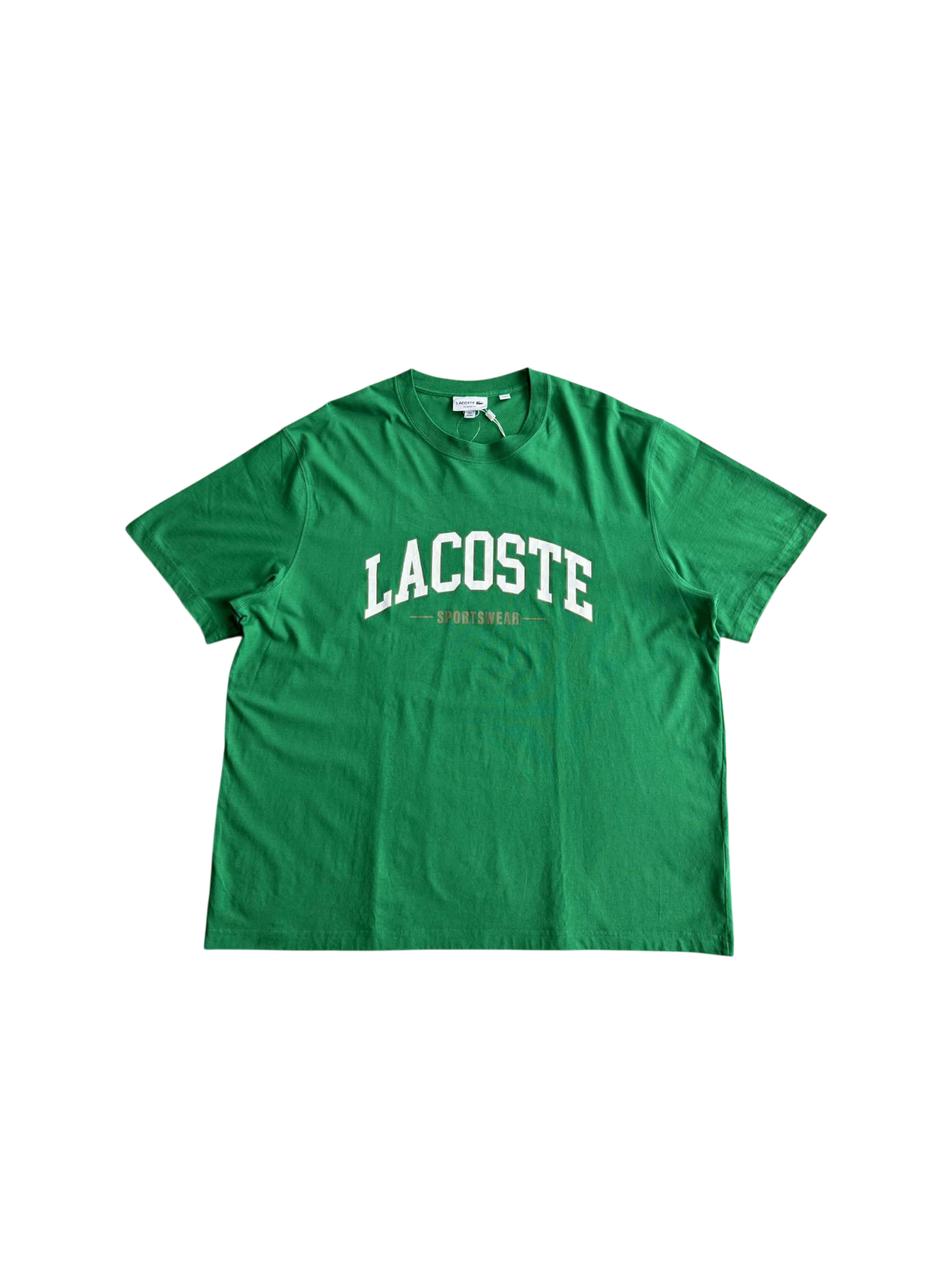 Lacoste Spellout Green Tee